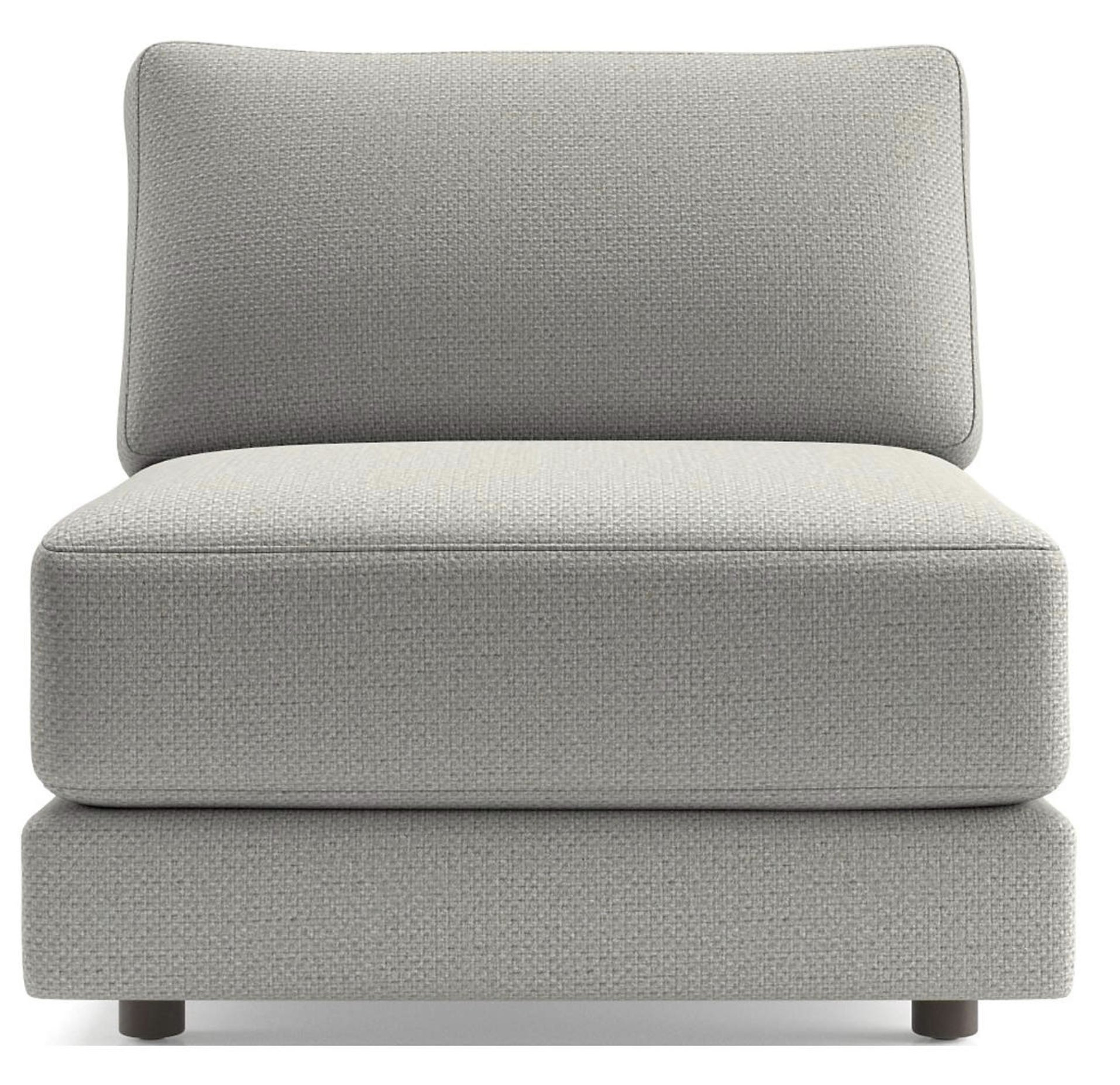Peyton Armless Chair - Crate and Barrel