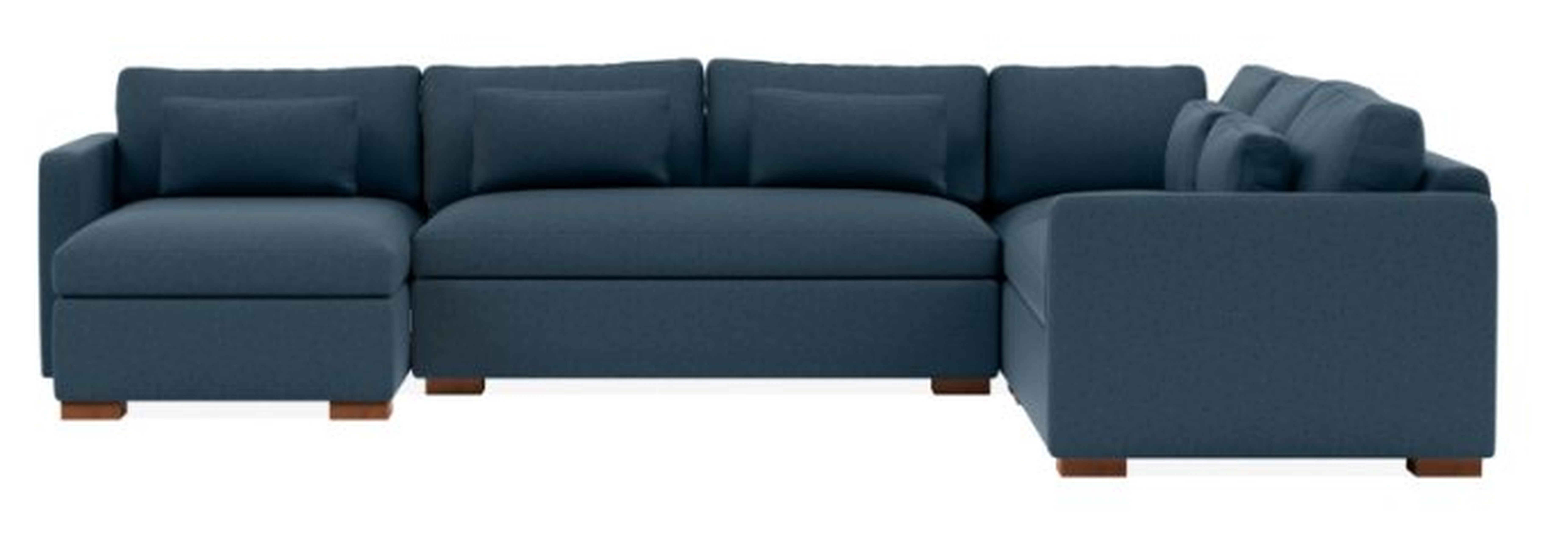 CHARLY - Corner Sectional with Left Storage Chaise - Interior Define