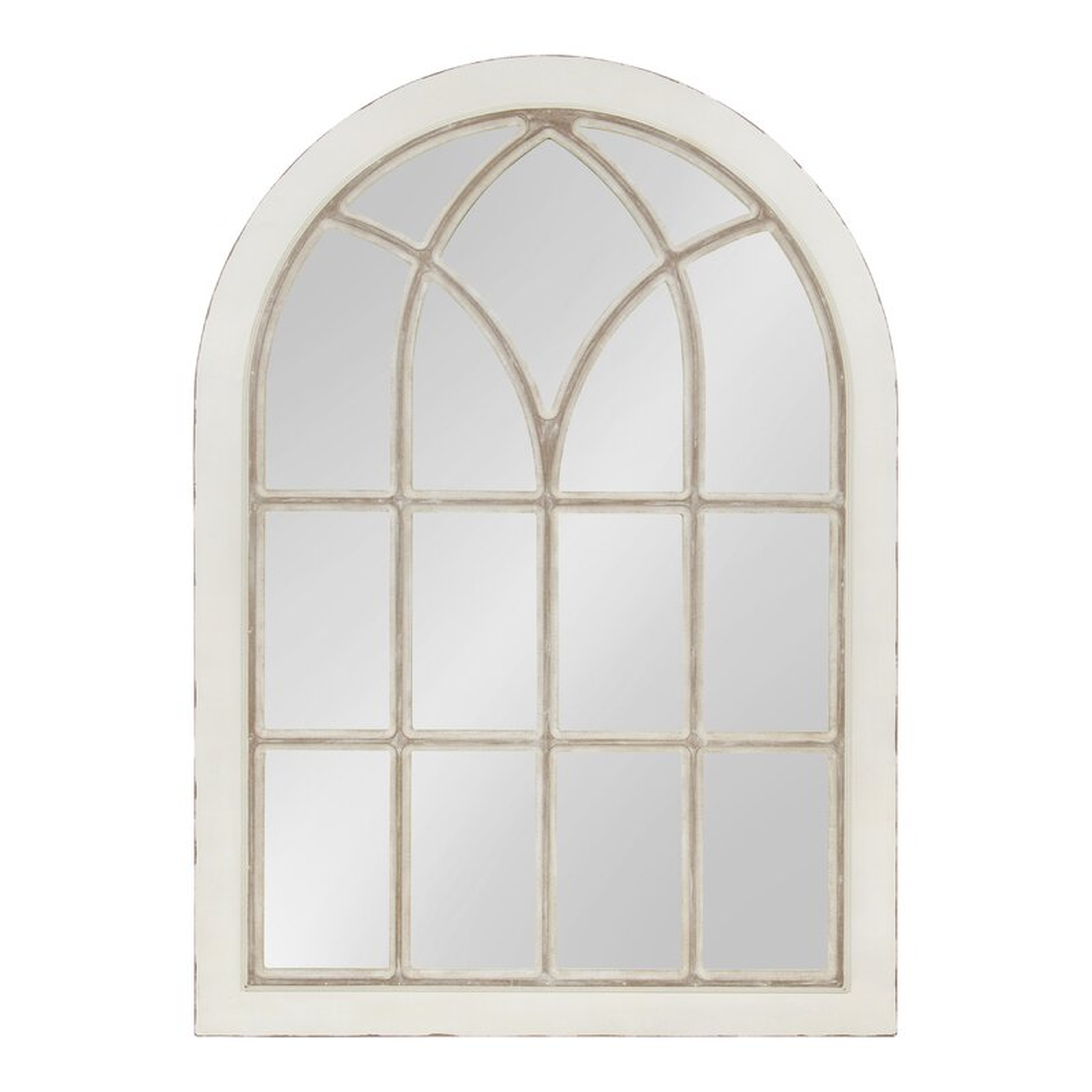 Eggert Window Pane Solid Wood Wall Mirror - Wayfair