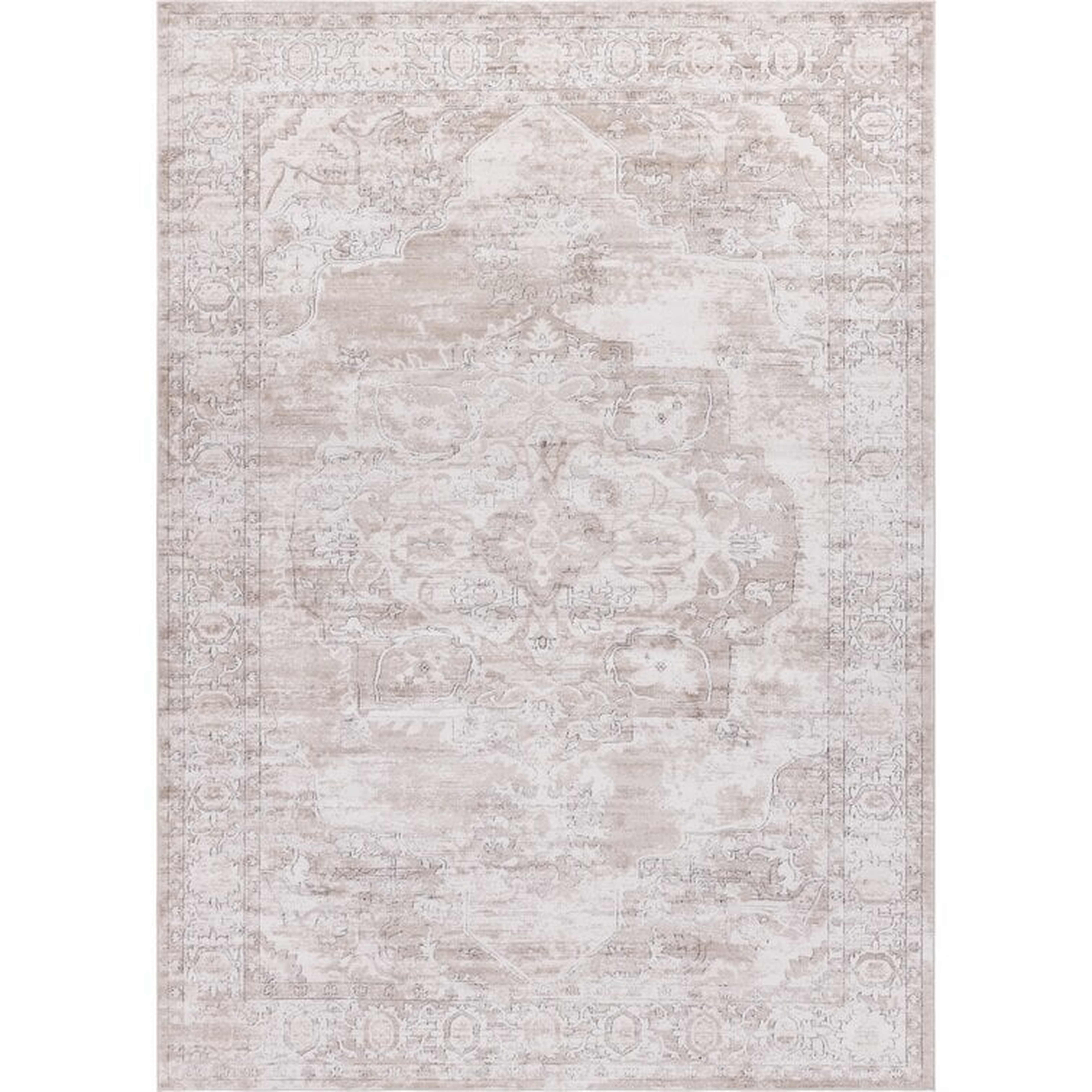 Cantey Oriental Ivory Area Rug - Wayfair