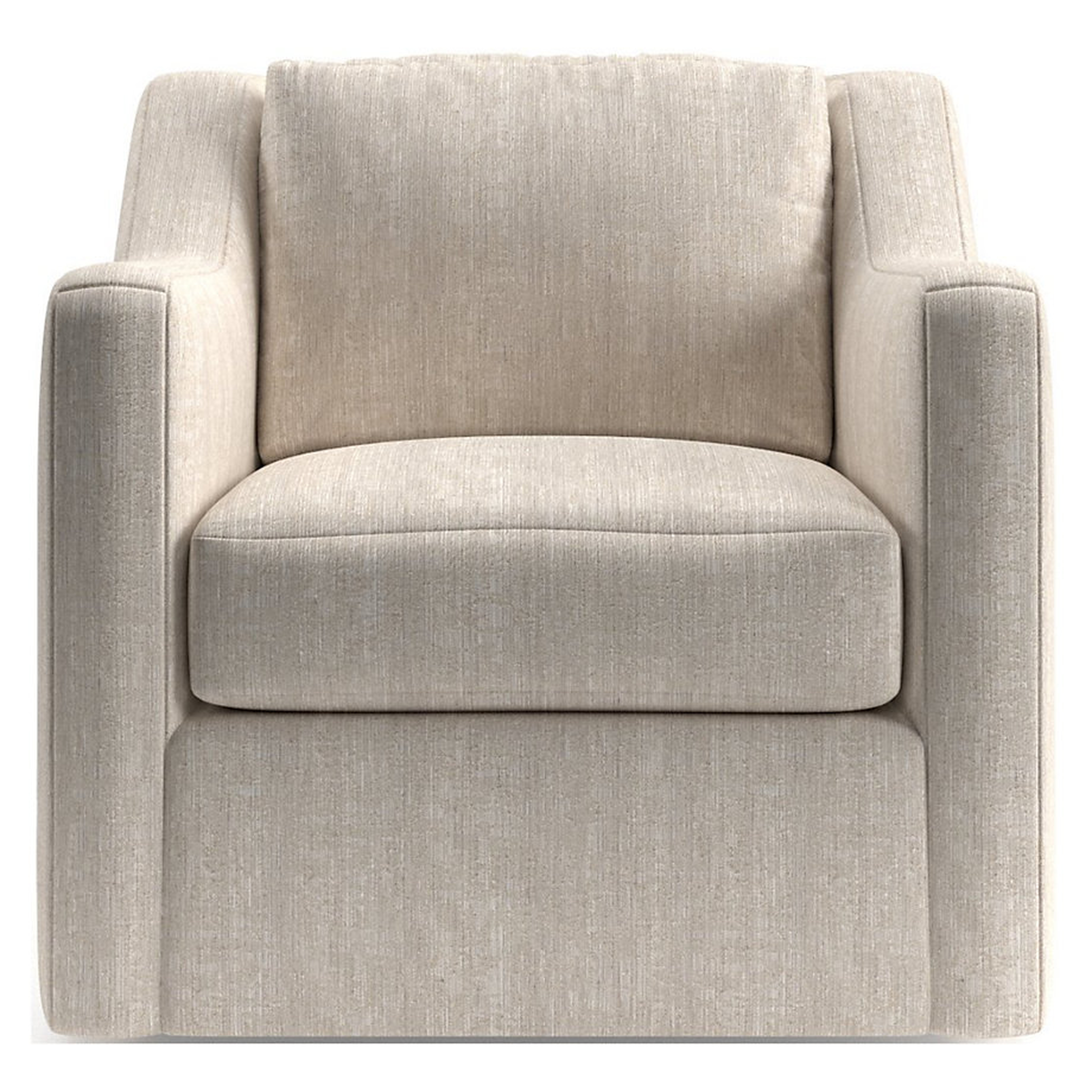Notch Swivel Chair - Crate and Barrel