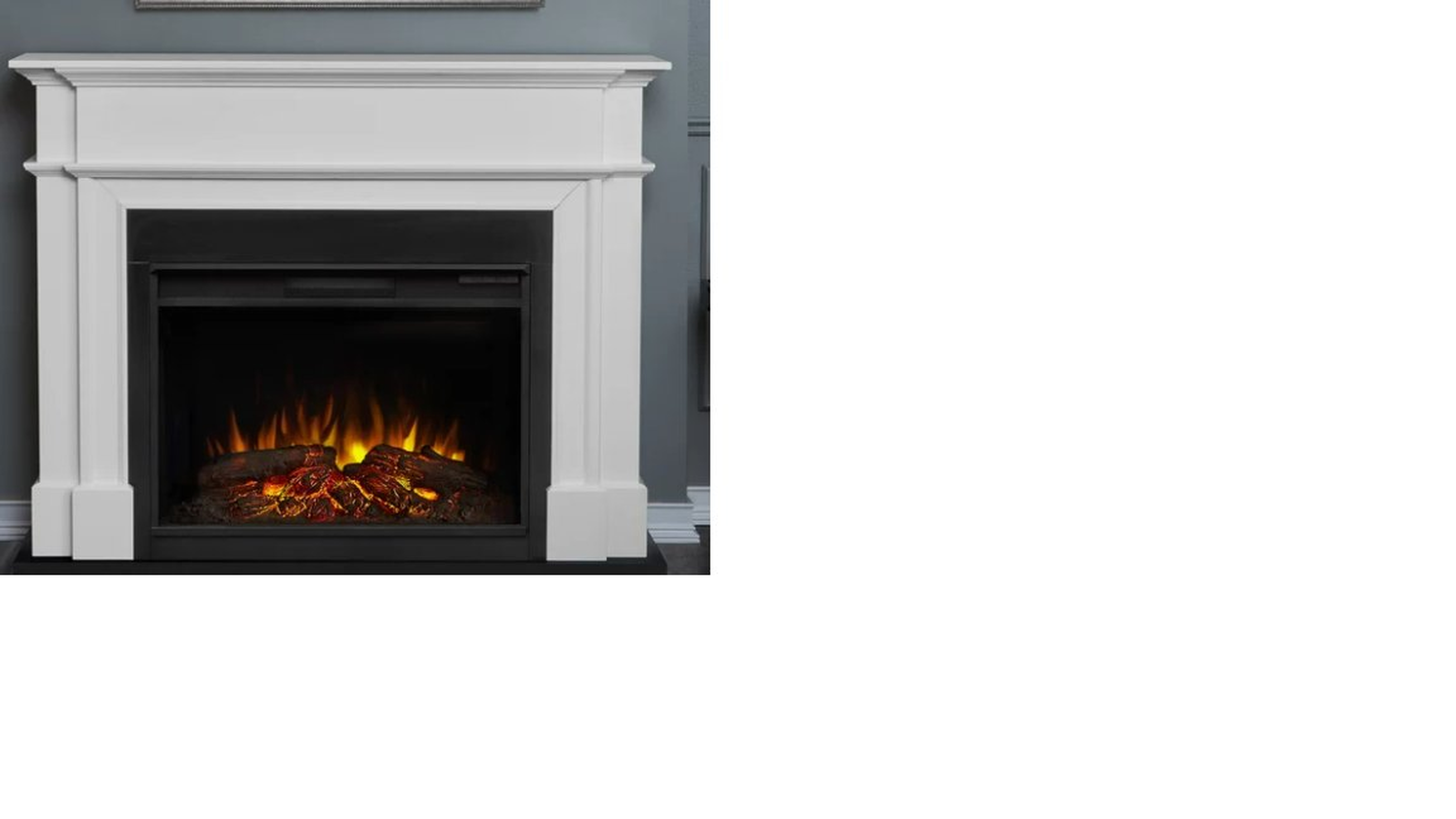 Harlan Grand 55.13'' W Electric Fireplace - Wayfair