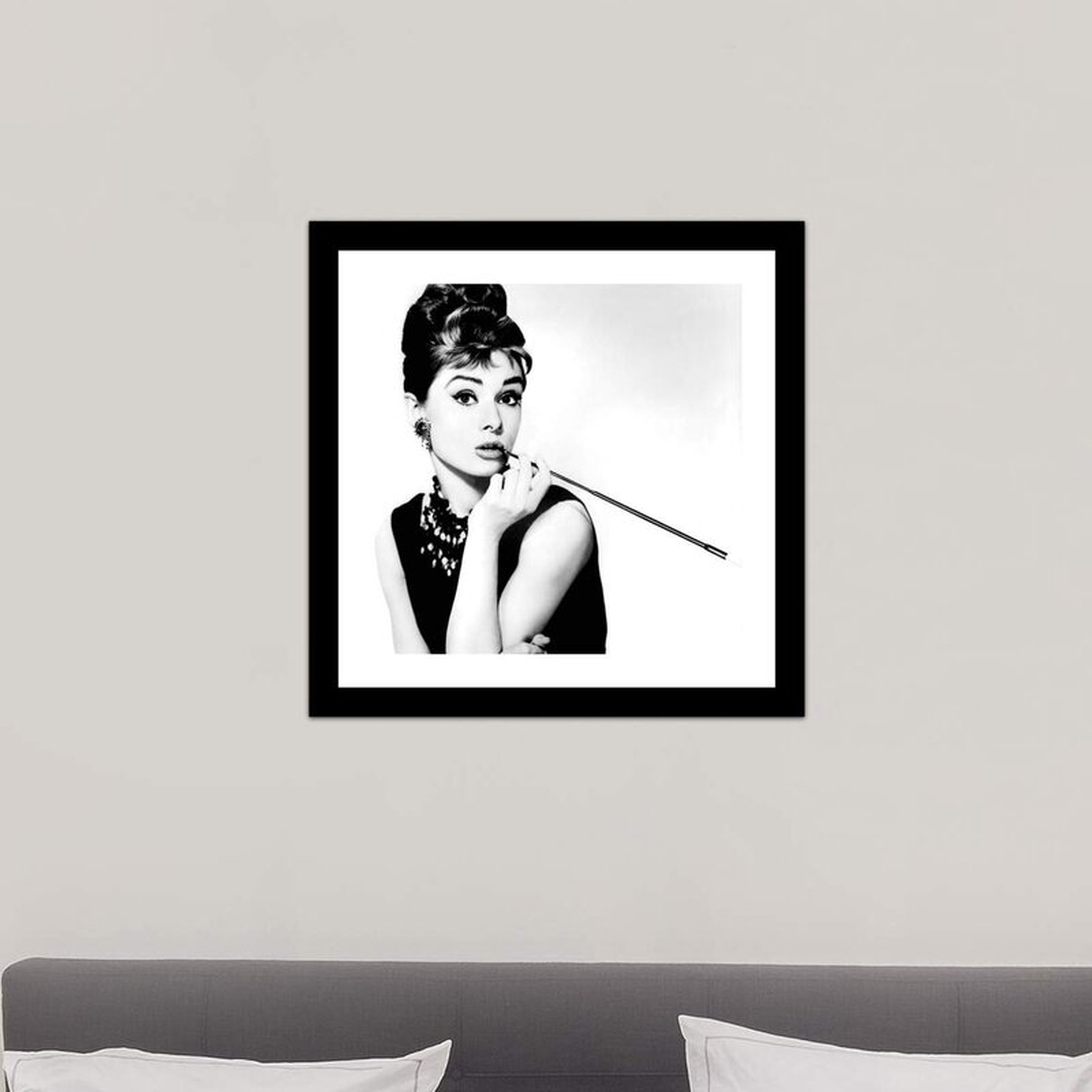 Audrey Hepburn Smoking by Radio Days - Photograph - Wayfair