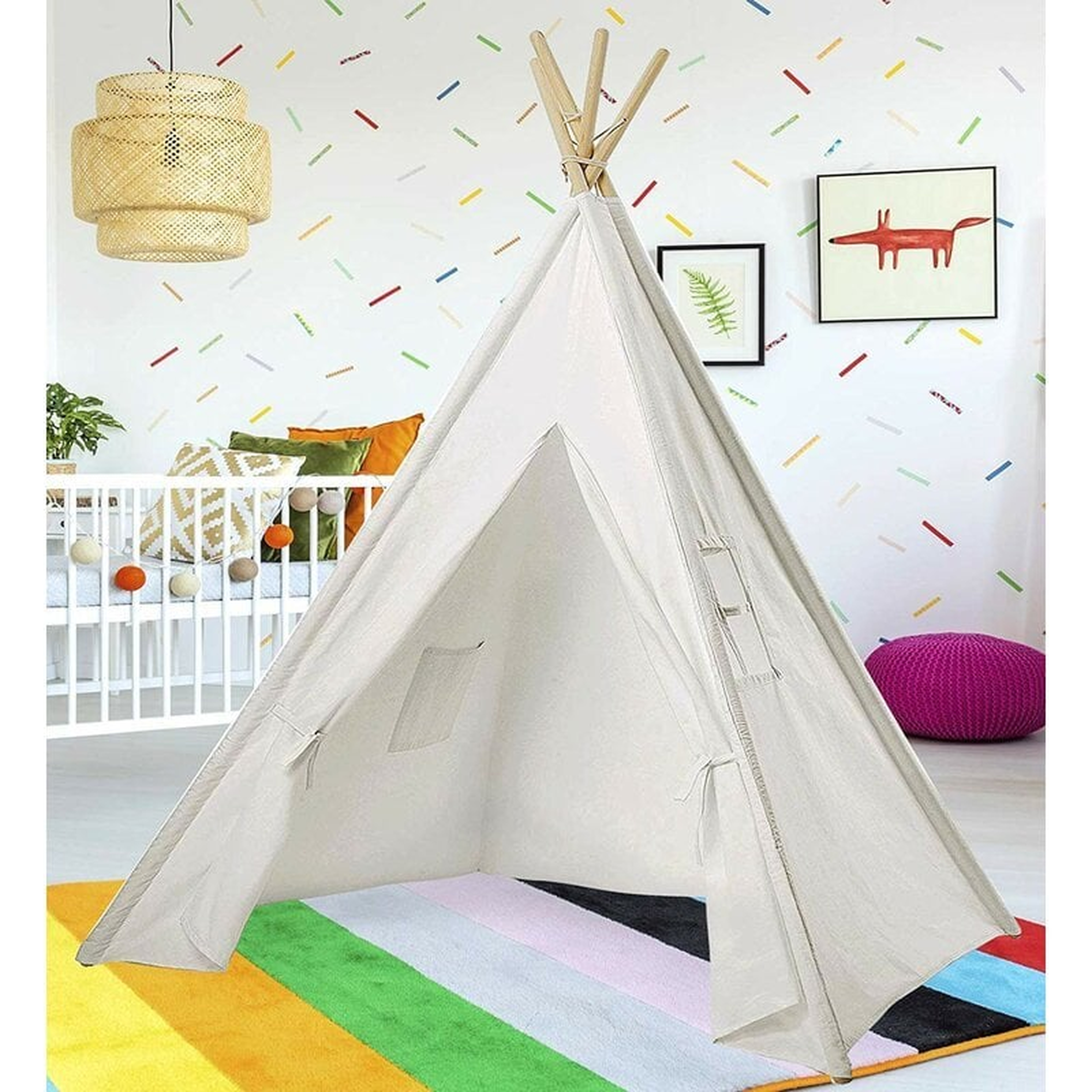 Kid Play Teepee - Wayfair