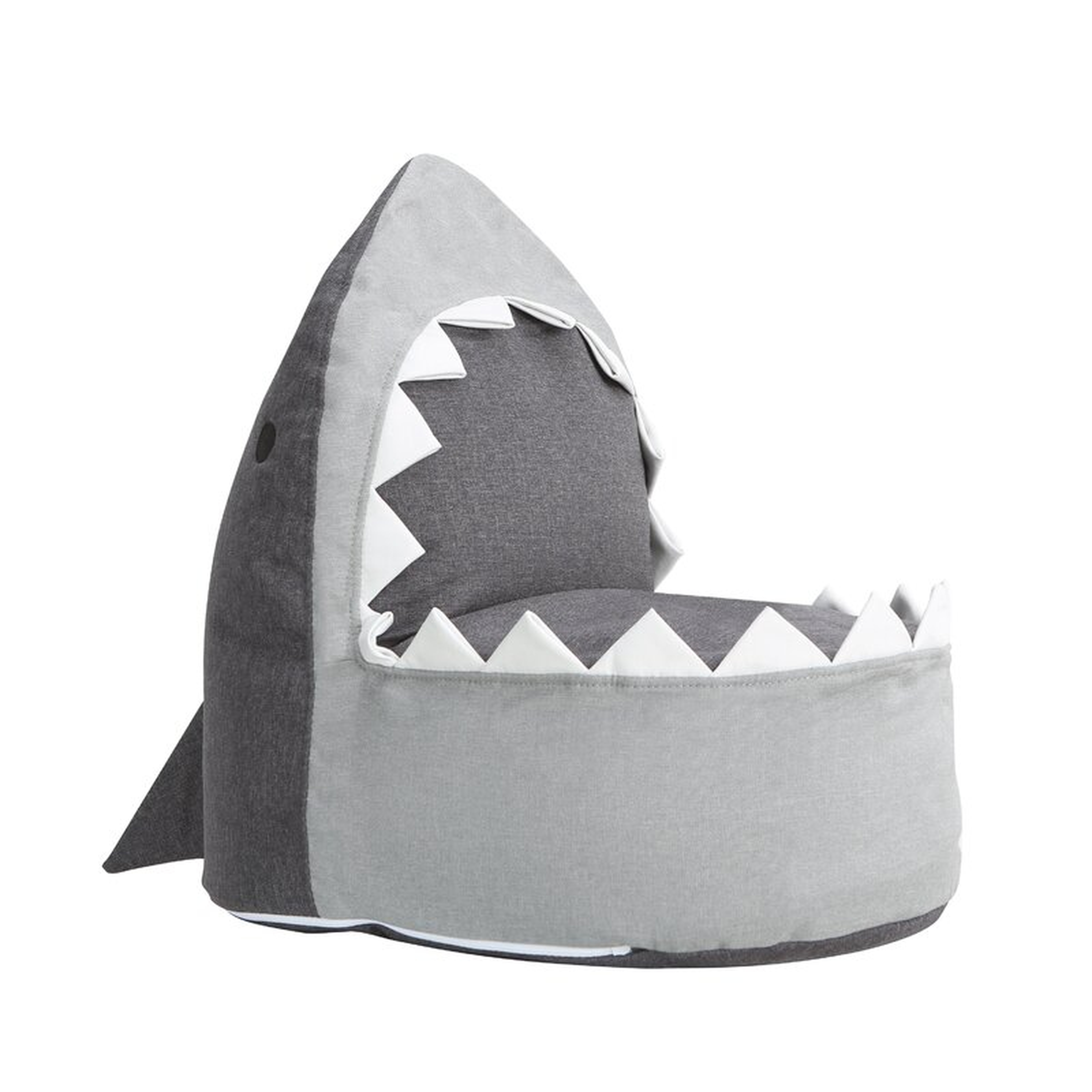 Sharky the Shark Kids Small Bean Bag Chair - Wayfair