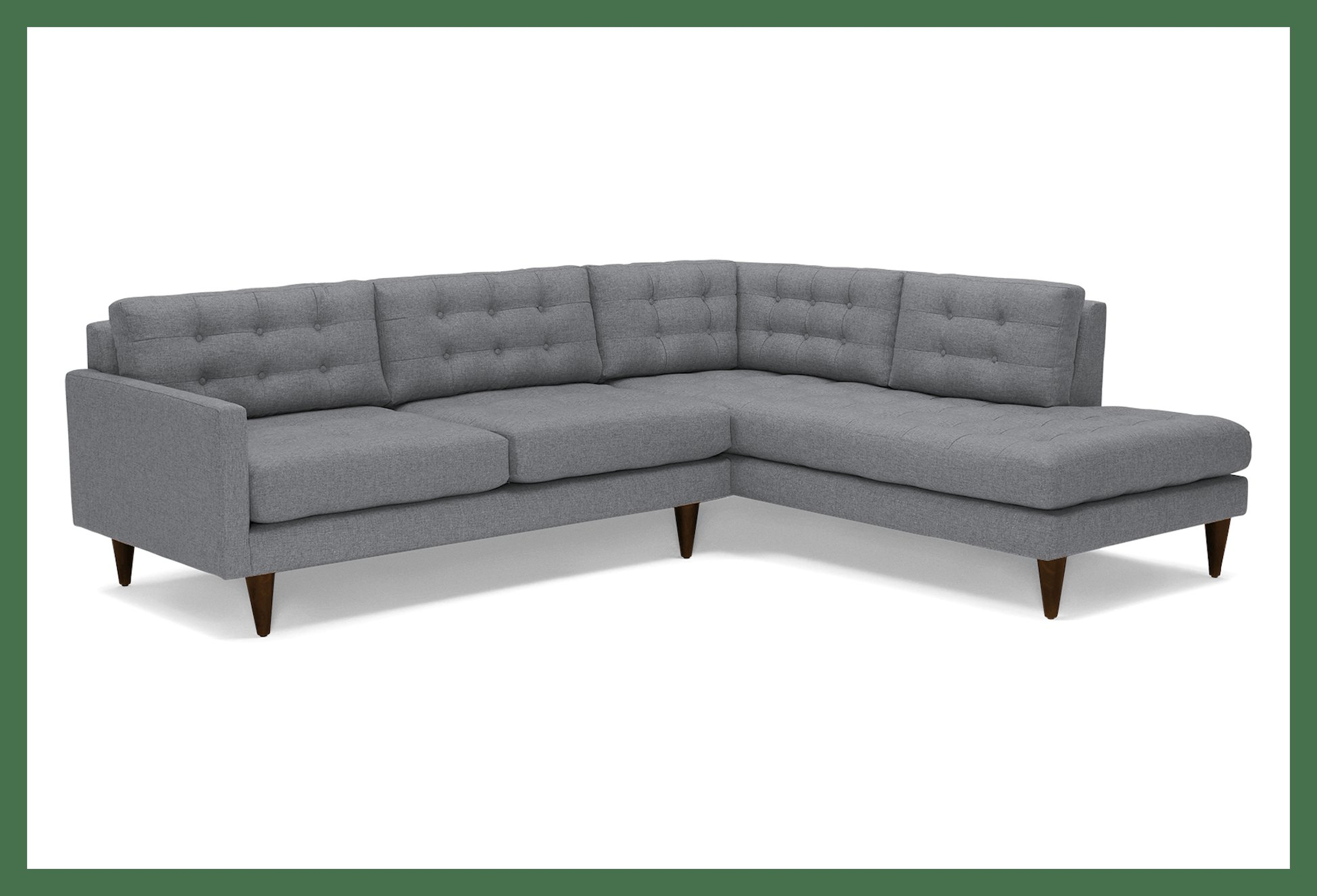 Eliot Sectional with Bumper (2 piece) LEFT Orientation - Joybird