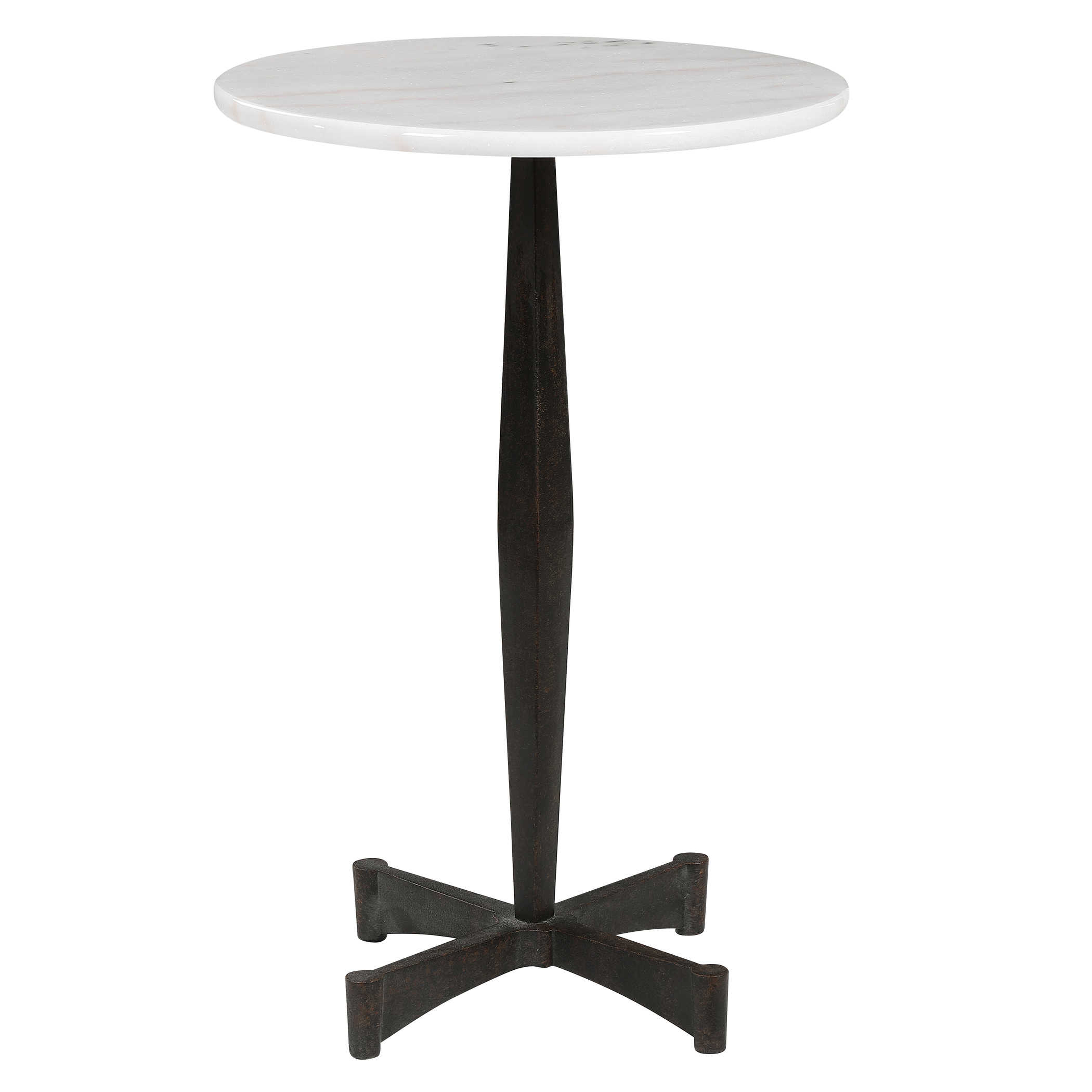 Counteract White Accent Table - Hudsonhill Foundry