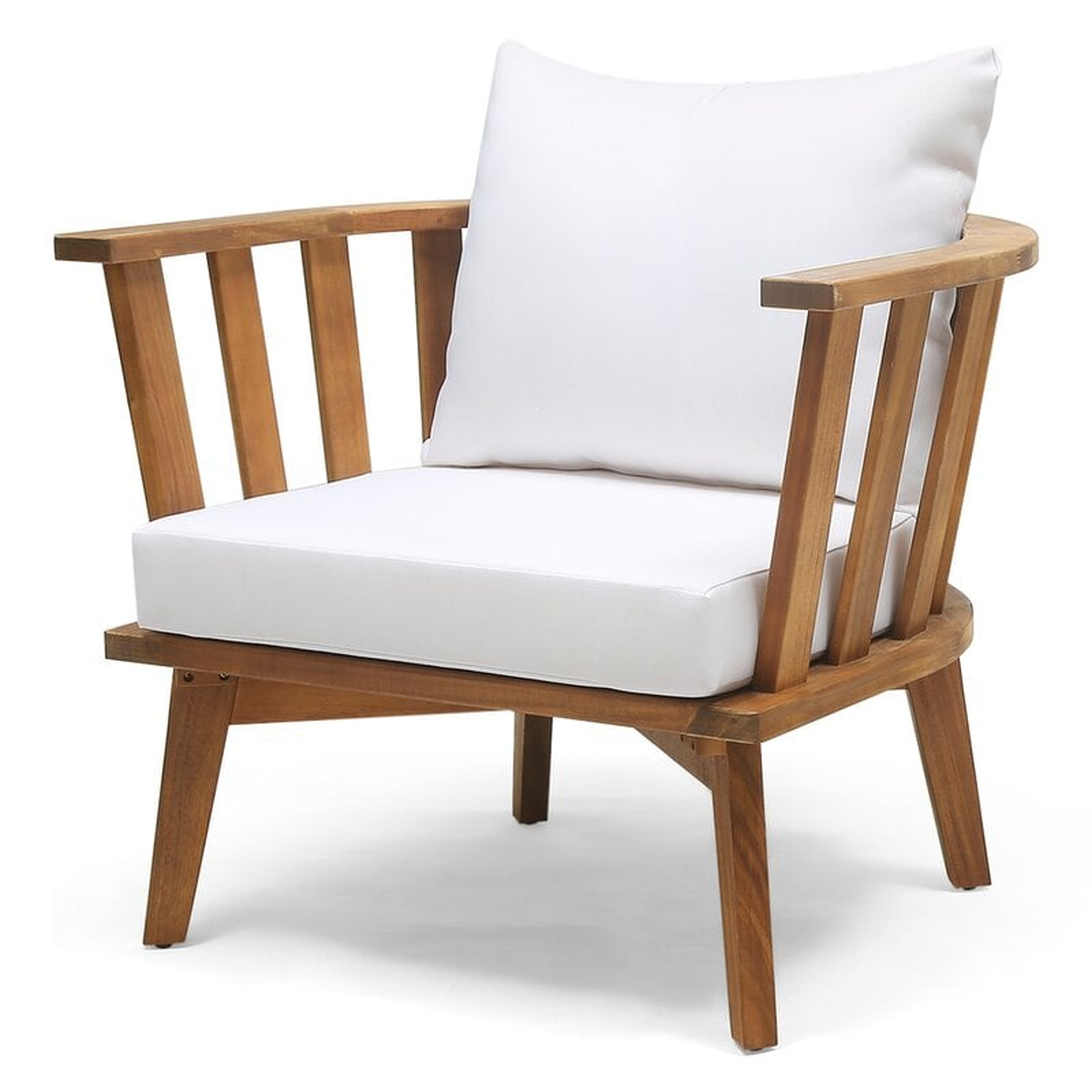 Vlachavas Patio Chair with Cushions (Set of 2) - Wayfair