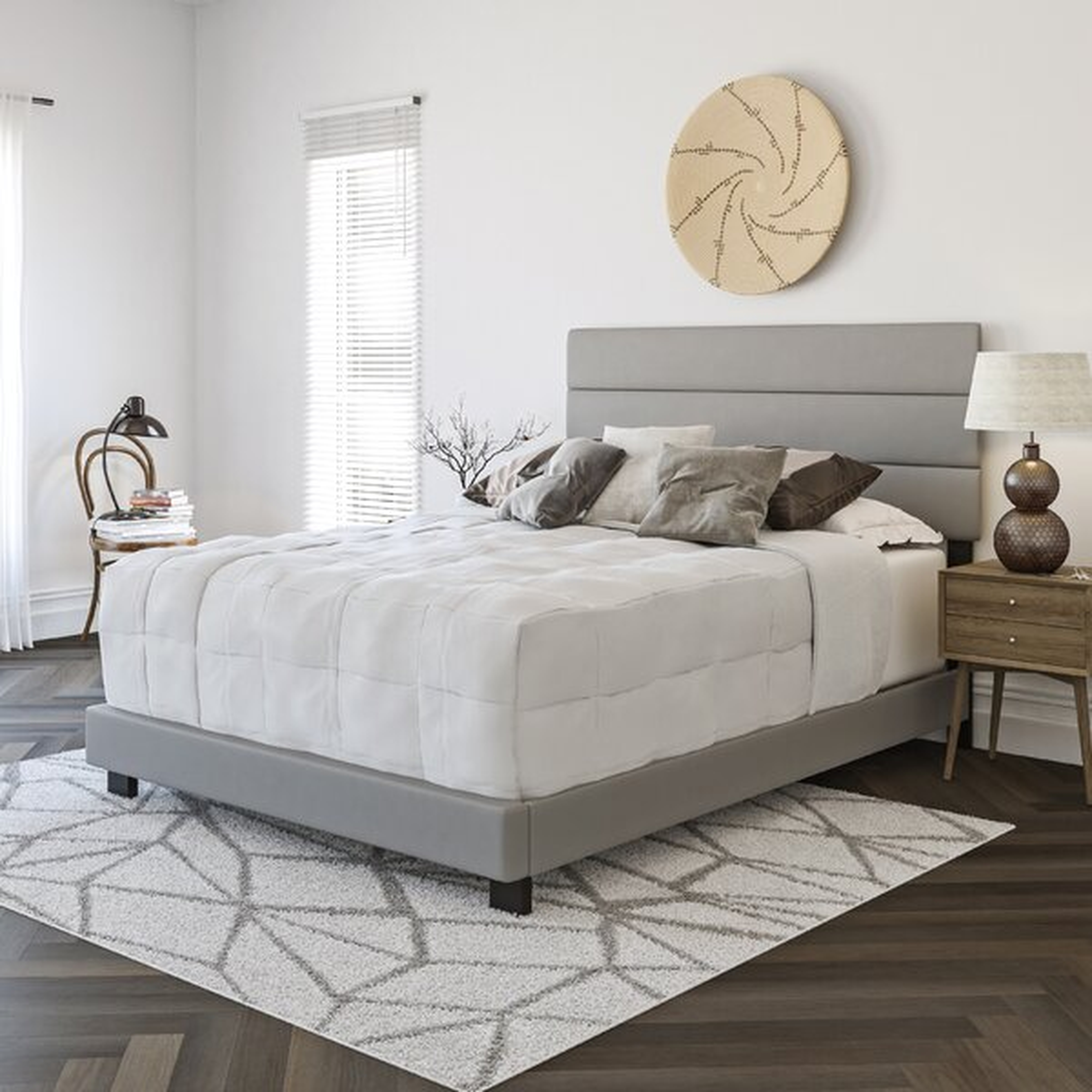 Juana Upholstered Standard Bed - Wayfair