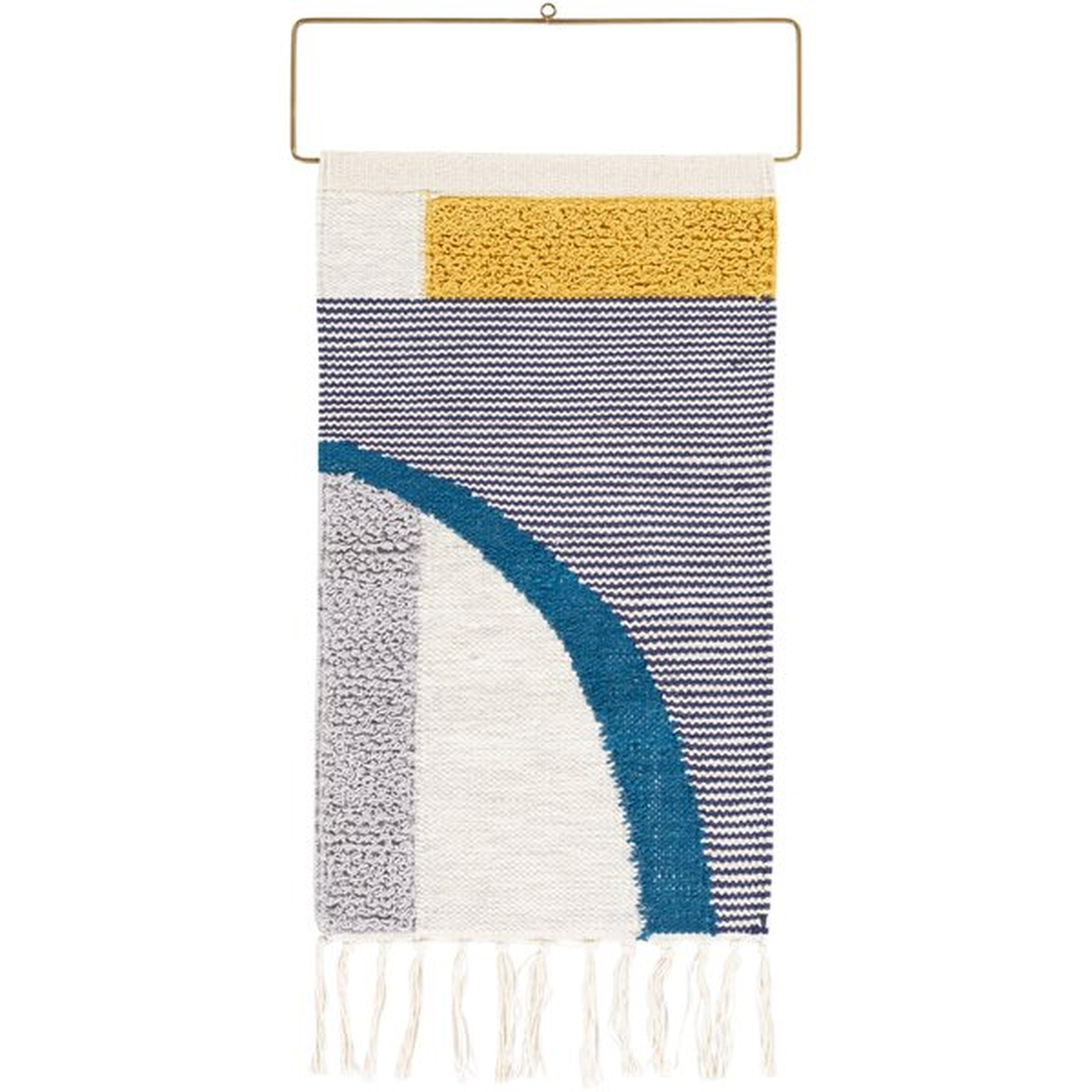 Cotton Matisse Wall Hanging with Rod Included - AllModern