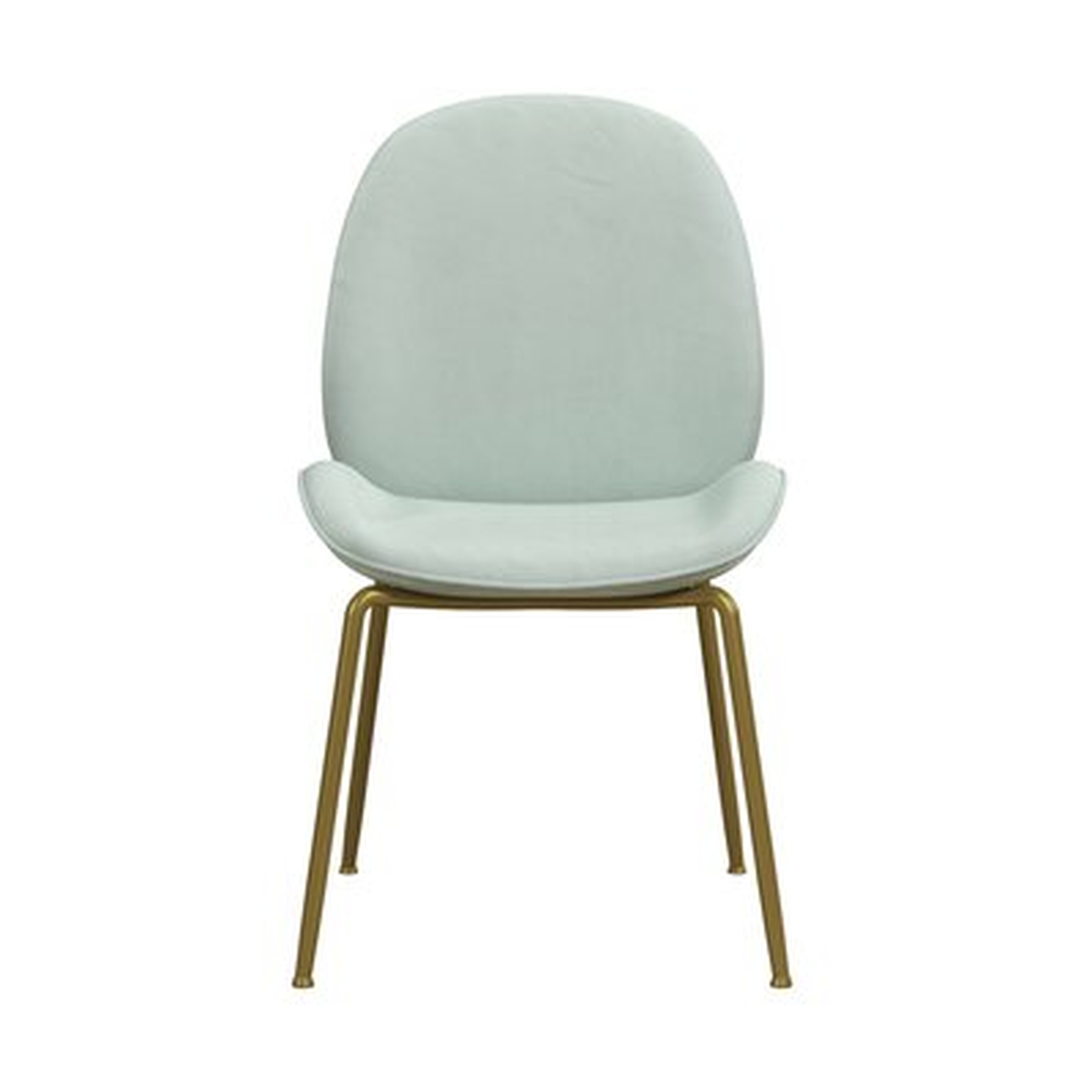 Astor Upholstered Dining Chair, Teal - Wayfair