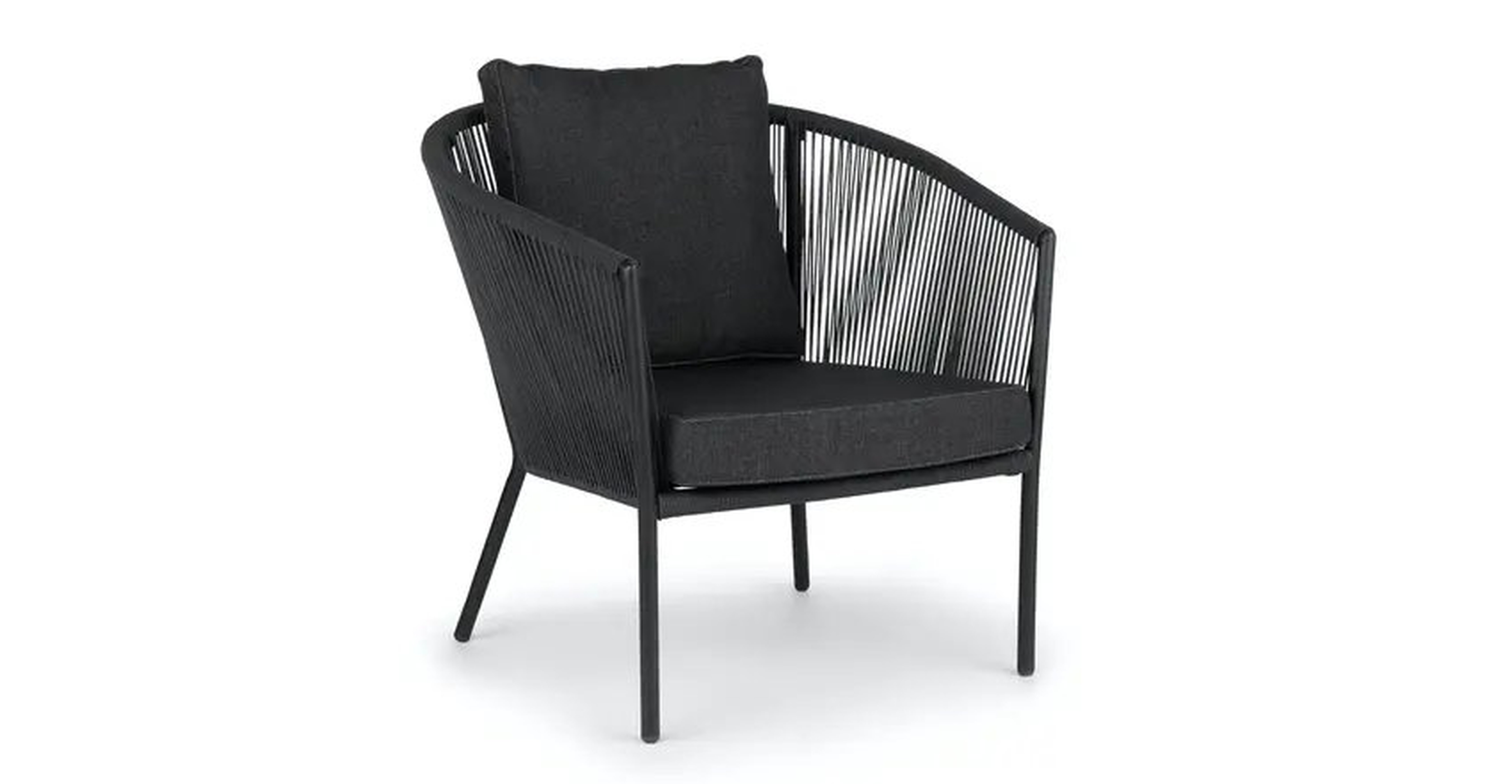 Corda Slate Gray Lounge Chair,  Slate Gray - Article
