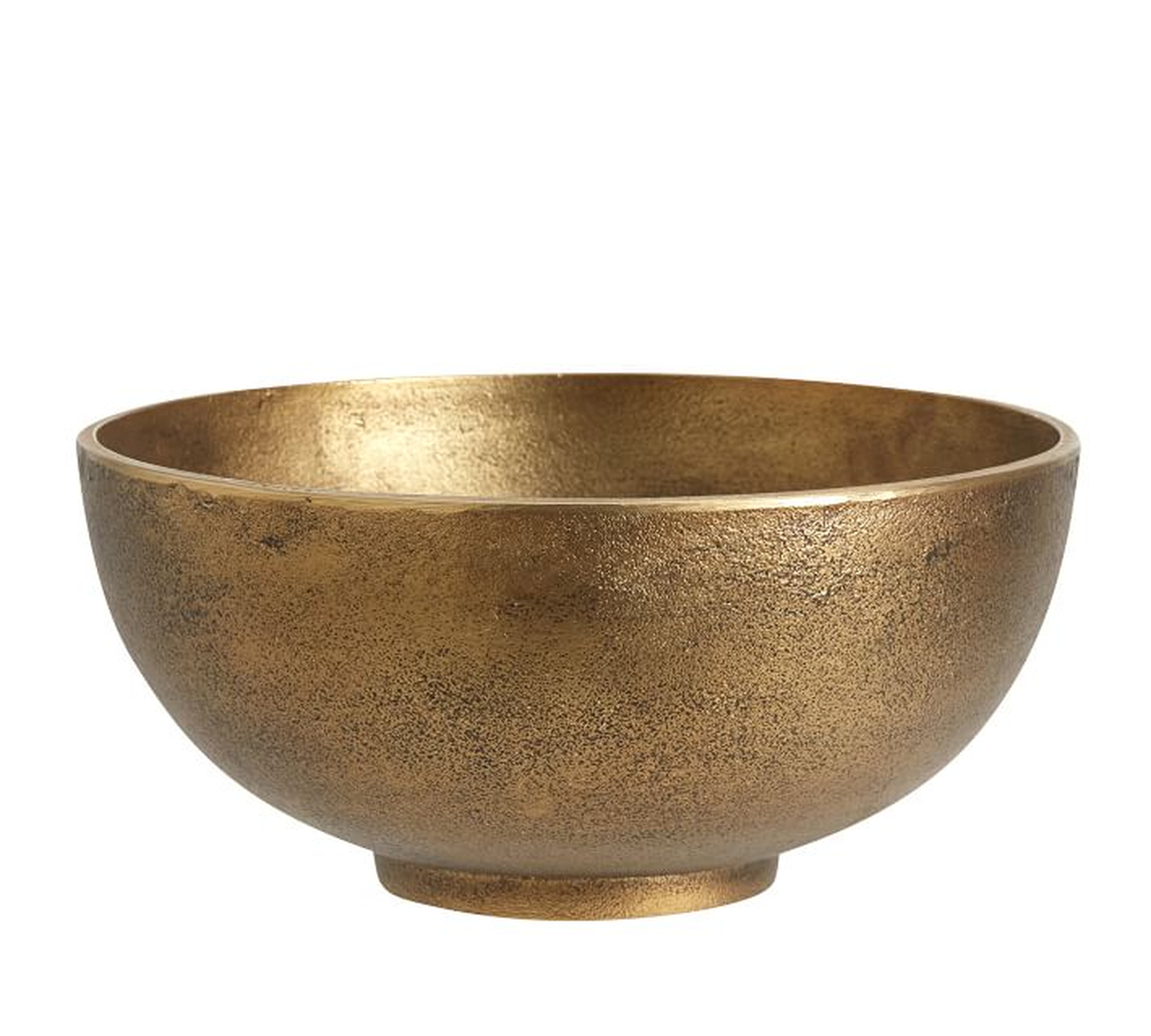 Decorative Metal Bowl, Gold, One - Pottery Barn