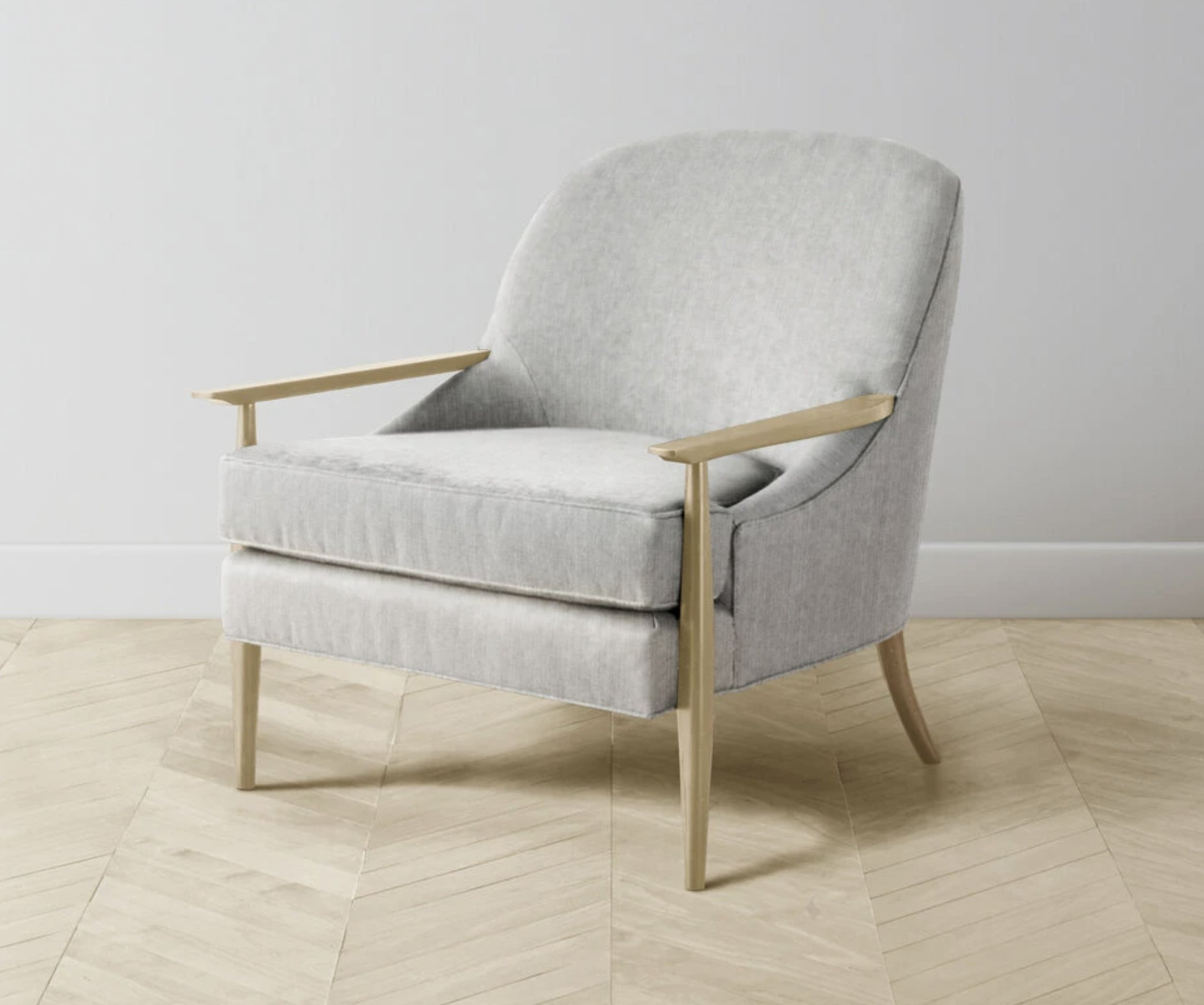 Leroy Chair, Oyster - Washed Oak - Maiden Home