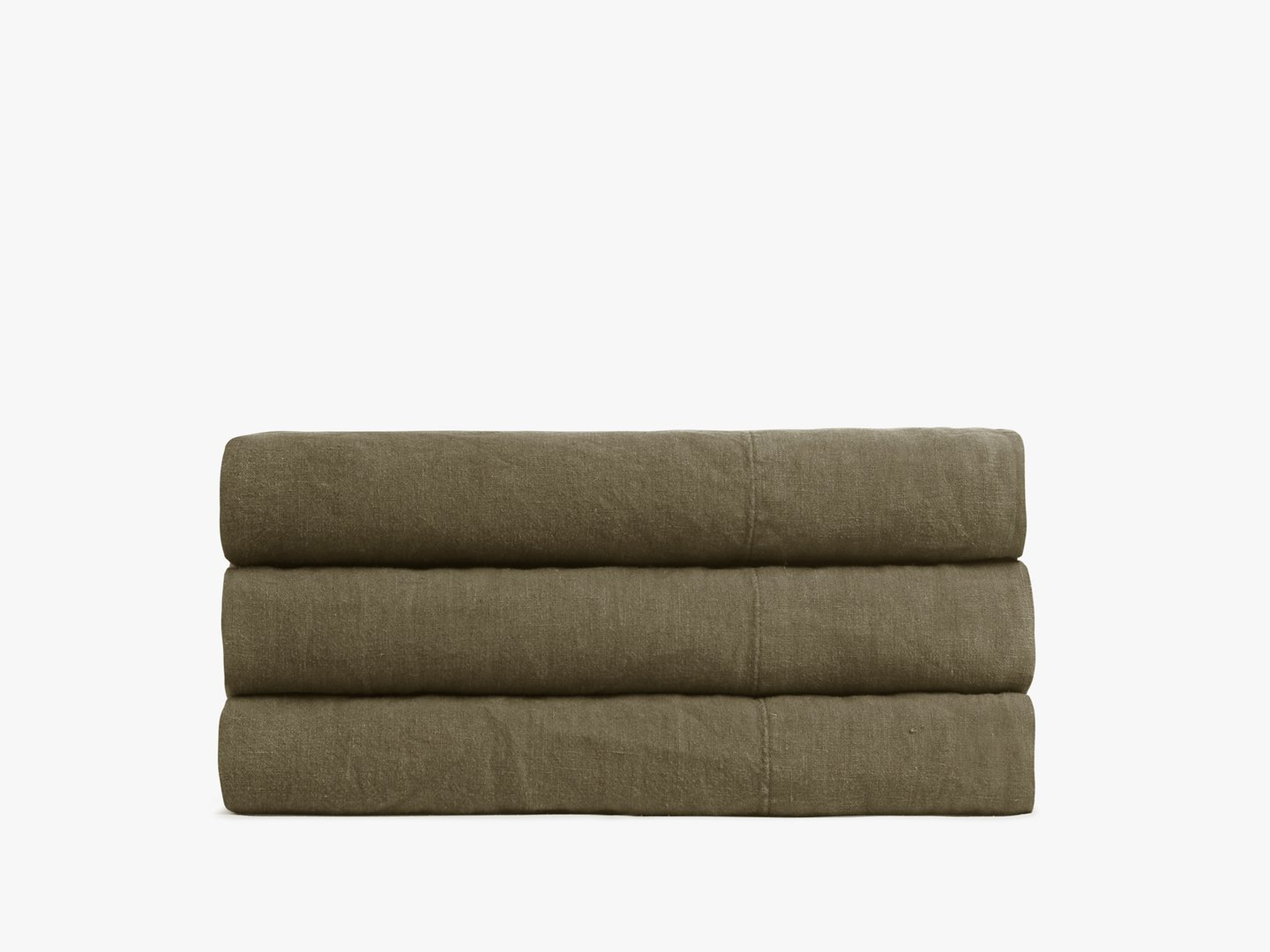 LINEN TOP SHEET - King/Cal King, Surplus - Parachute