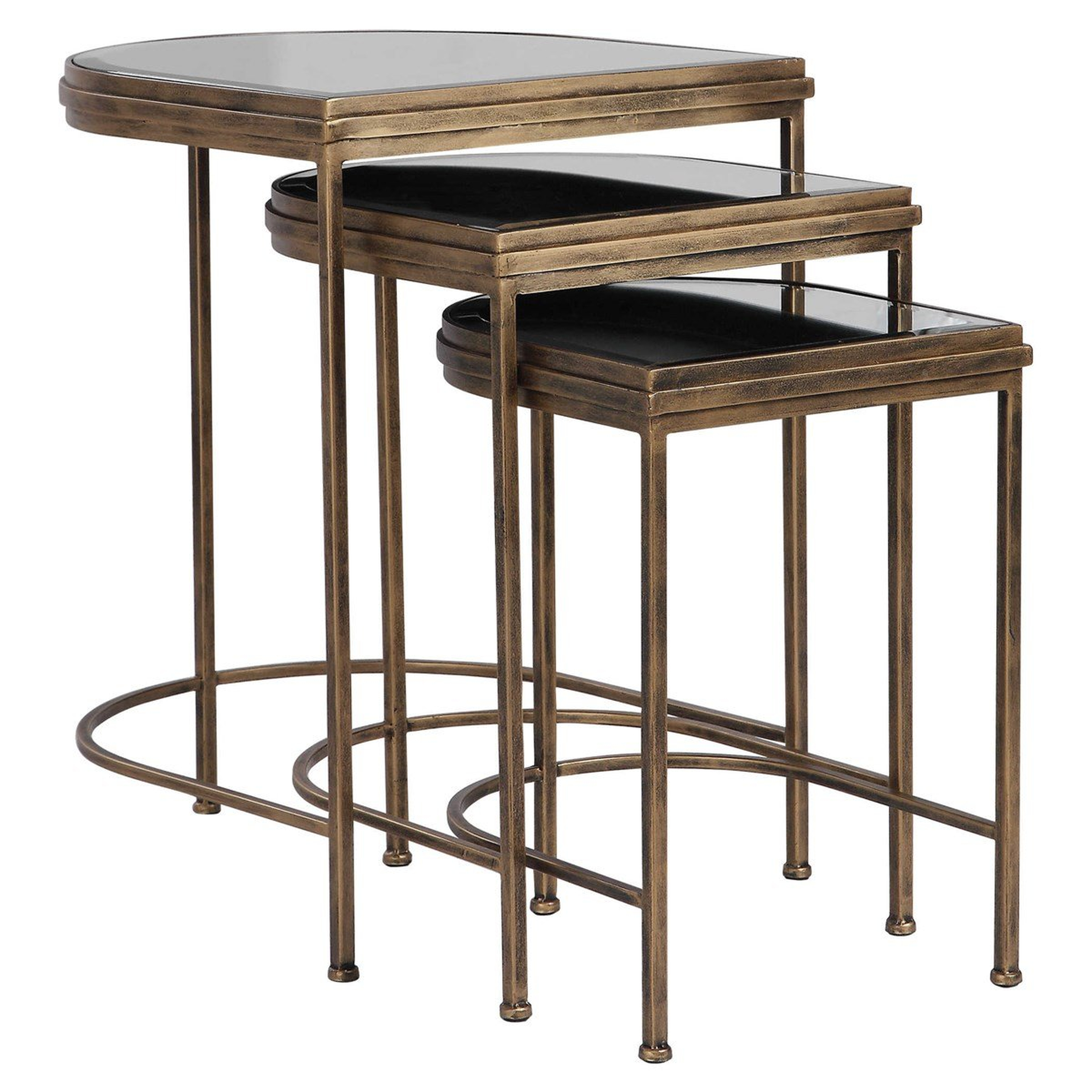 India Nesting Tables, Set of 3 - Hudsonhill Foundry