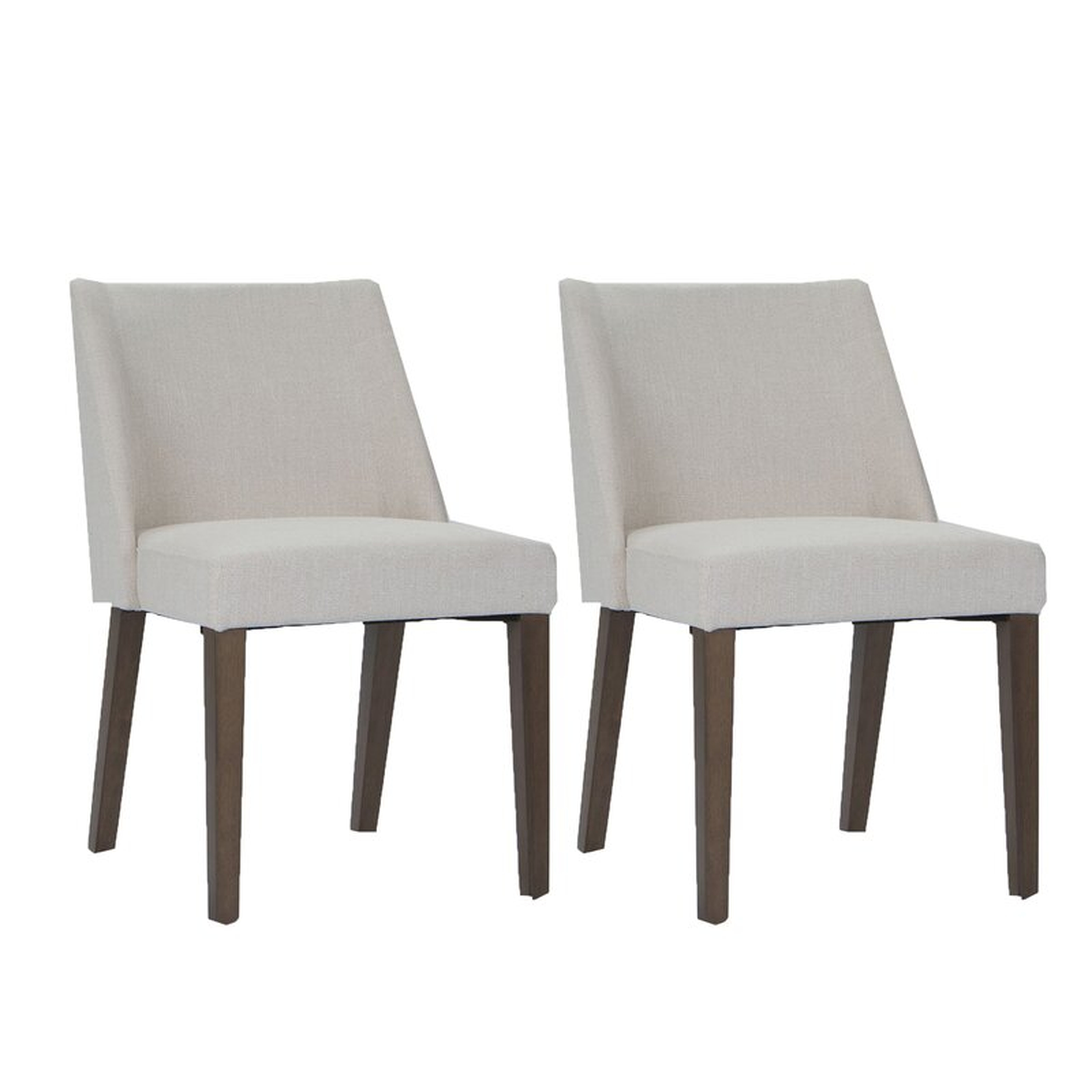 Kohut Linen Side Chair- set of 2 - Wayfair