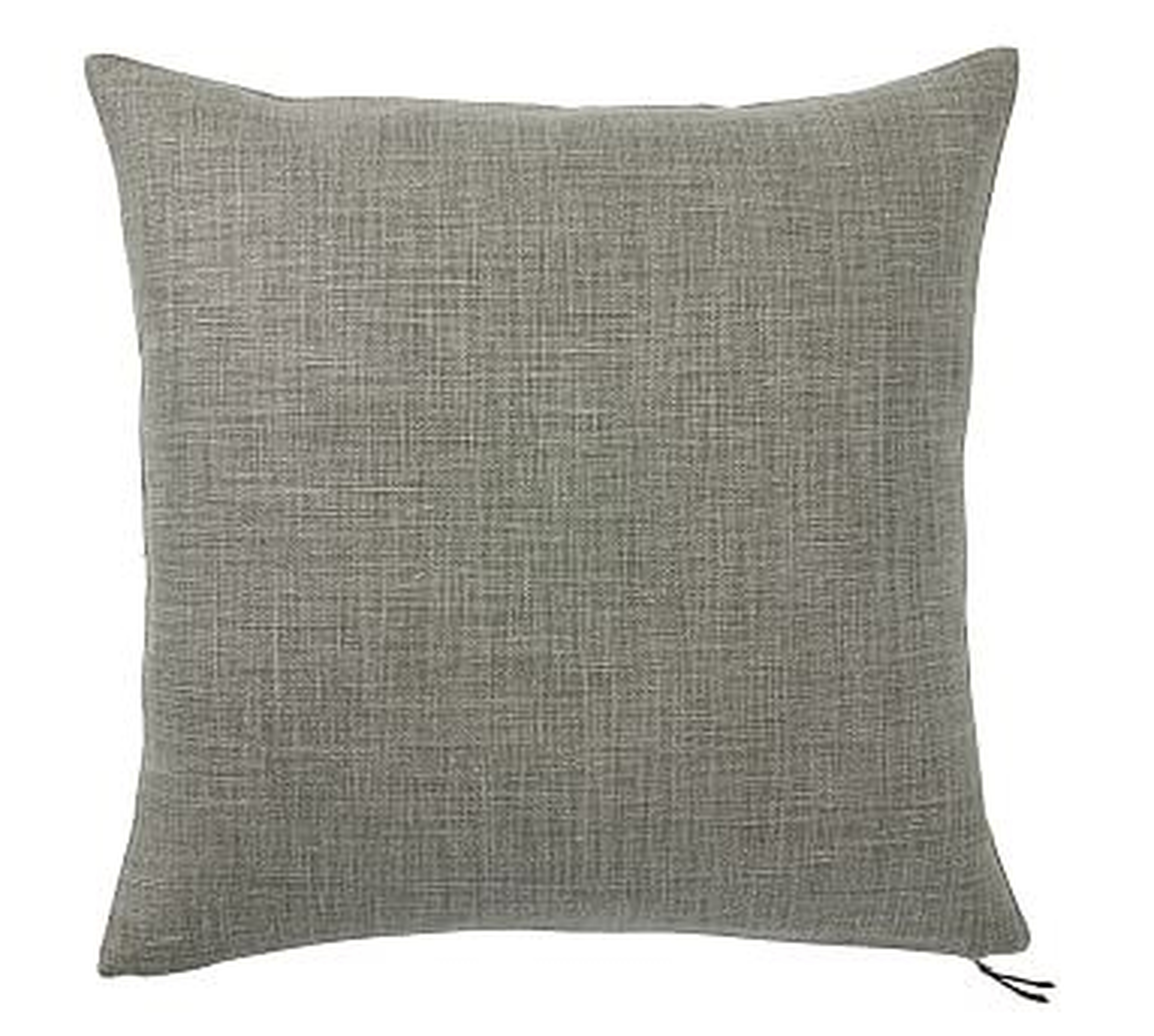 Libeco Linen Pillow Cover, 24", Sage Grass - Pottery Barn