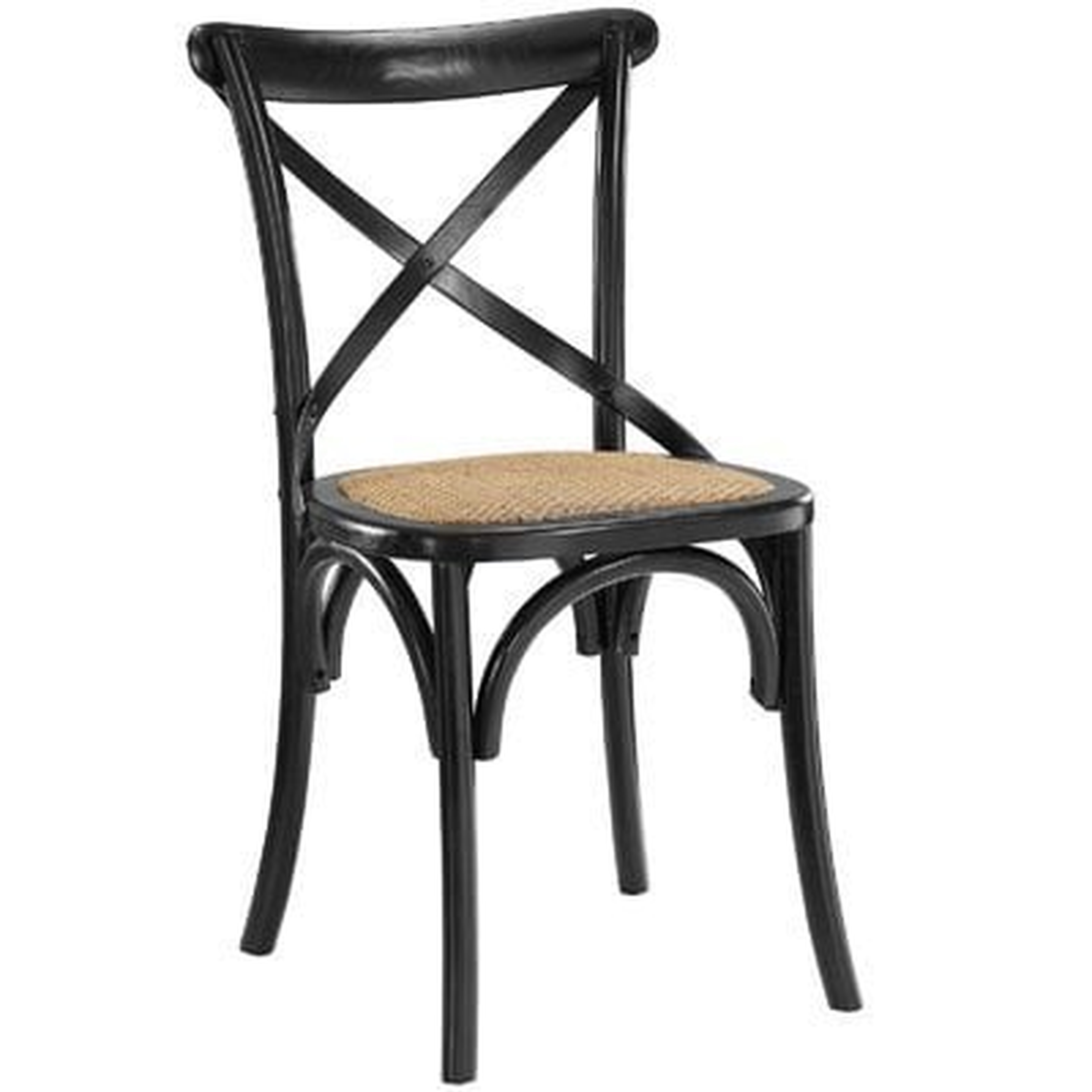 Gage Side Chair, Black - Wayfair