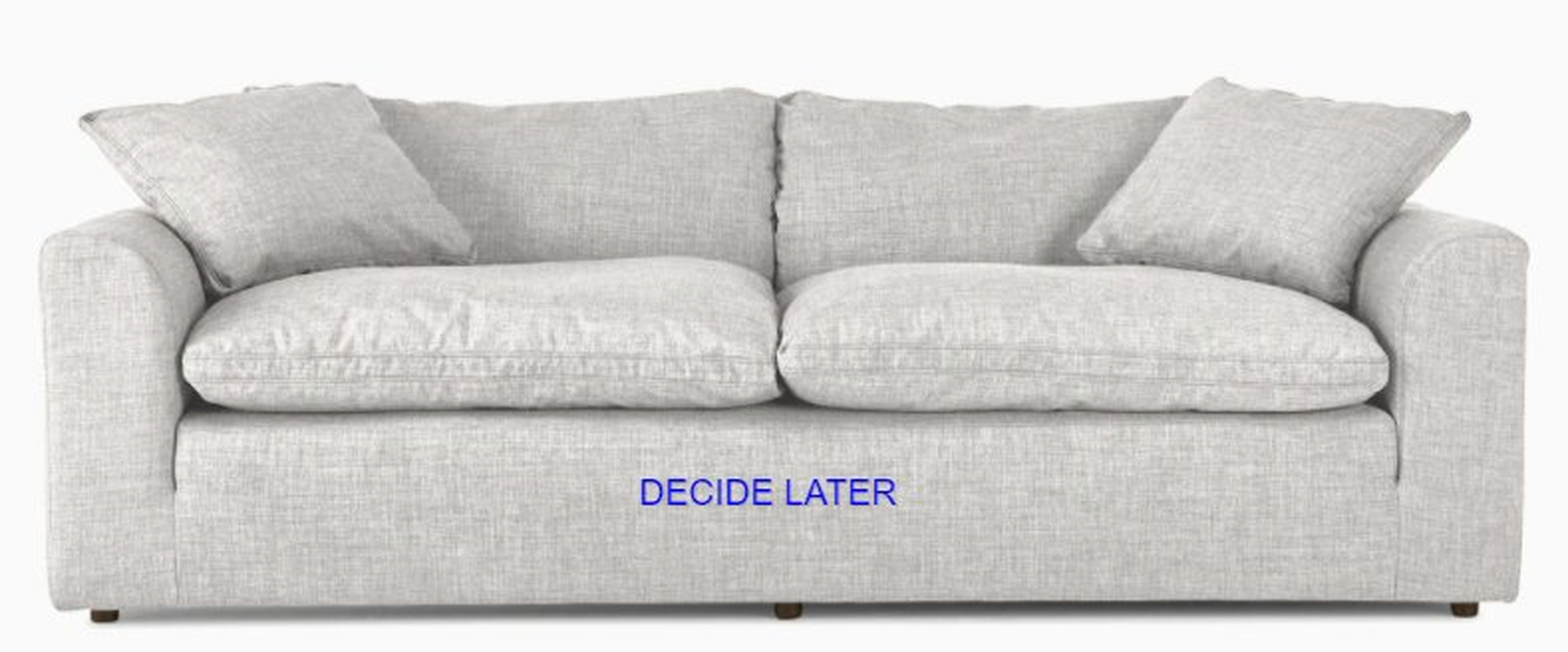 Bryant Mid Century Modern Sofa - "Decide Later" fabric - Joybird