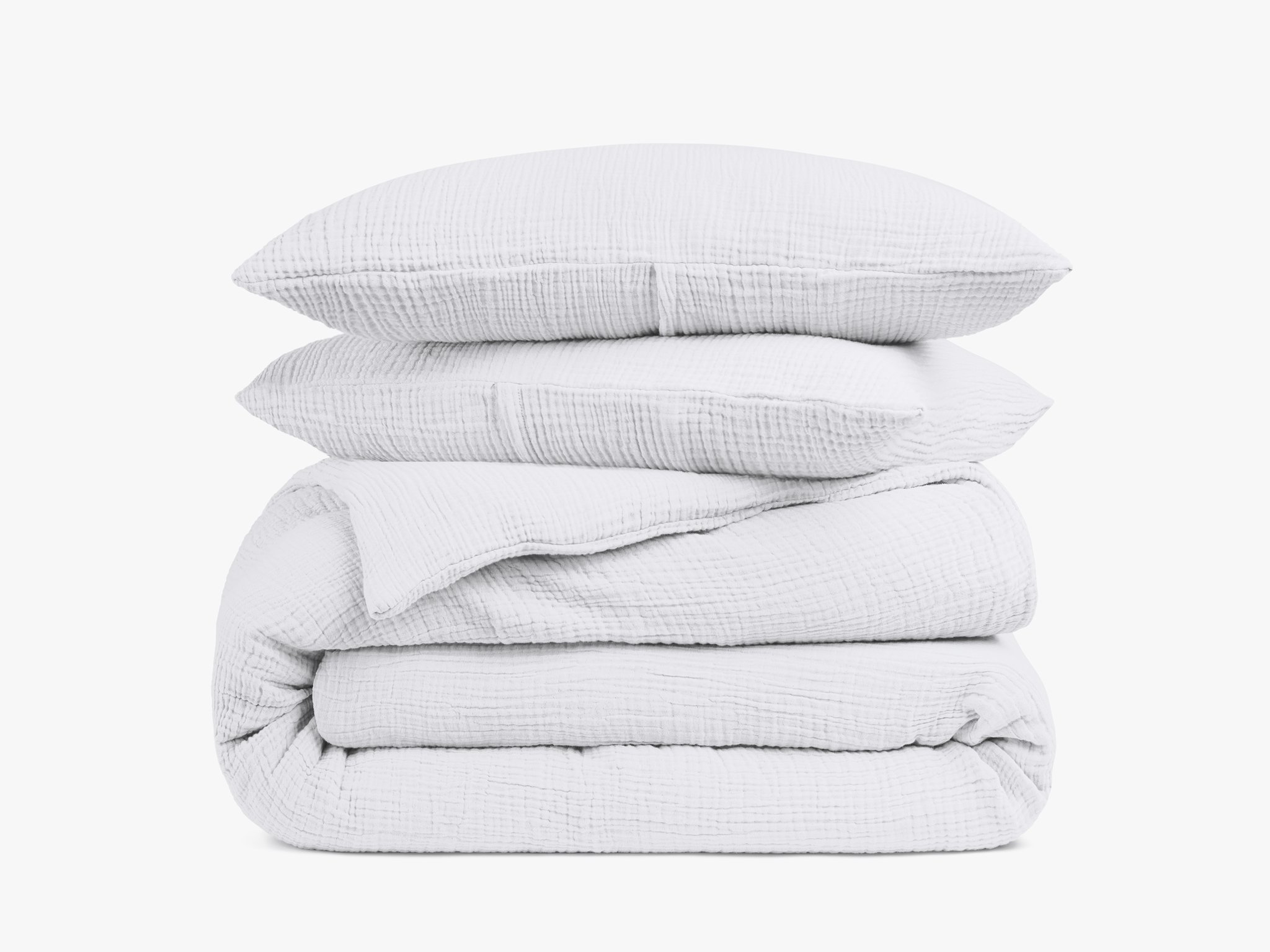 Cloud Cotton Duvet Cover Set - King - White - Parachute