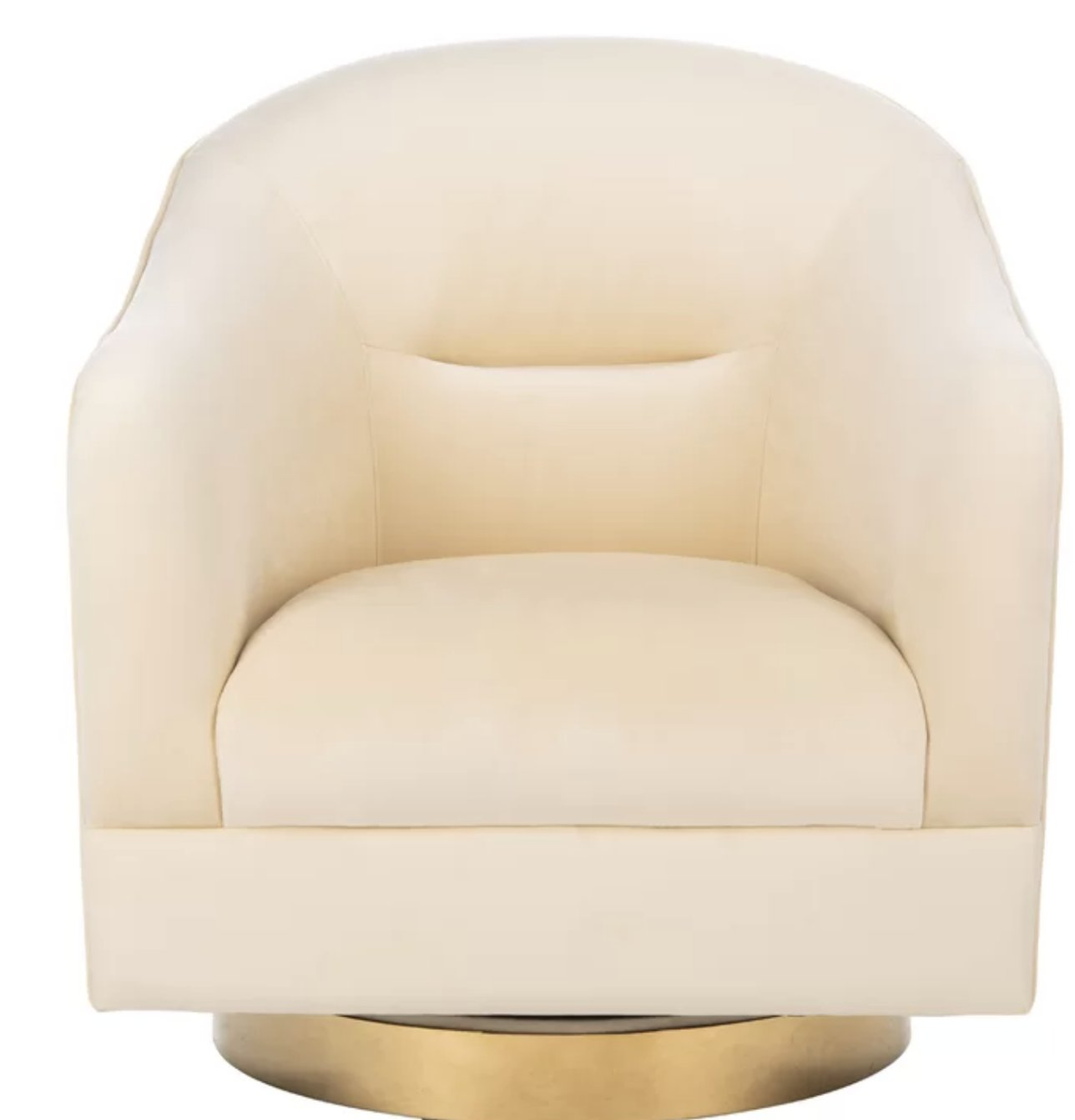 Madelyn Barrel Swivel Armchair - Perigold