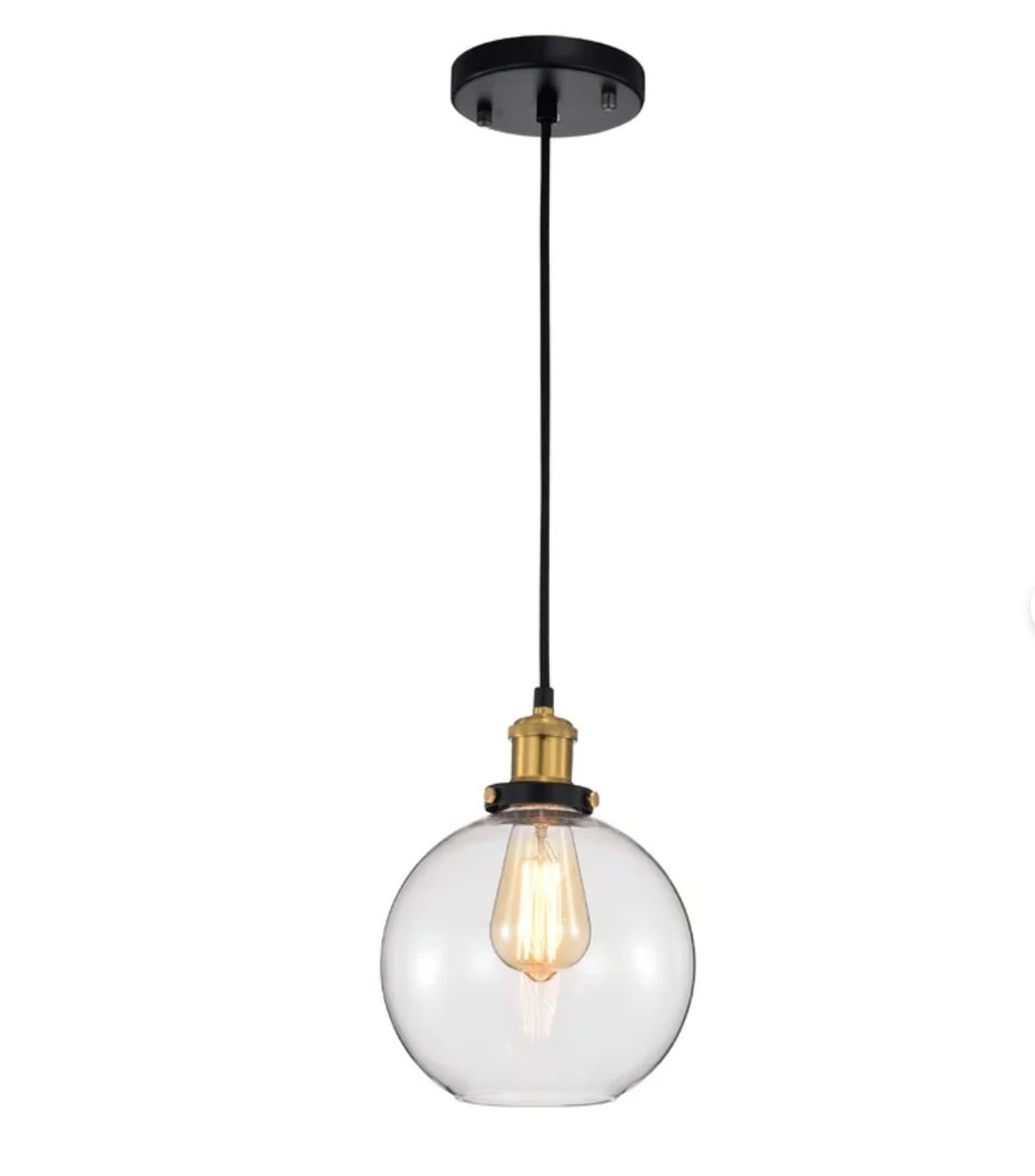 Mckamey 1 - Light Single Globe Pendant - Wayfair