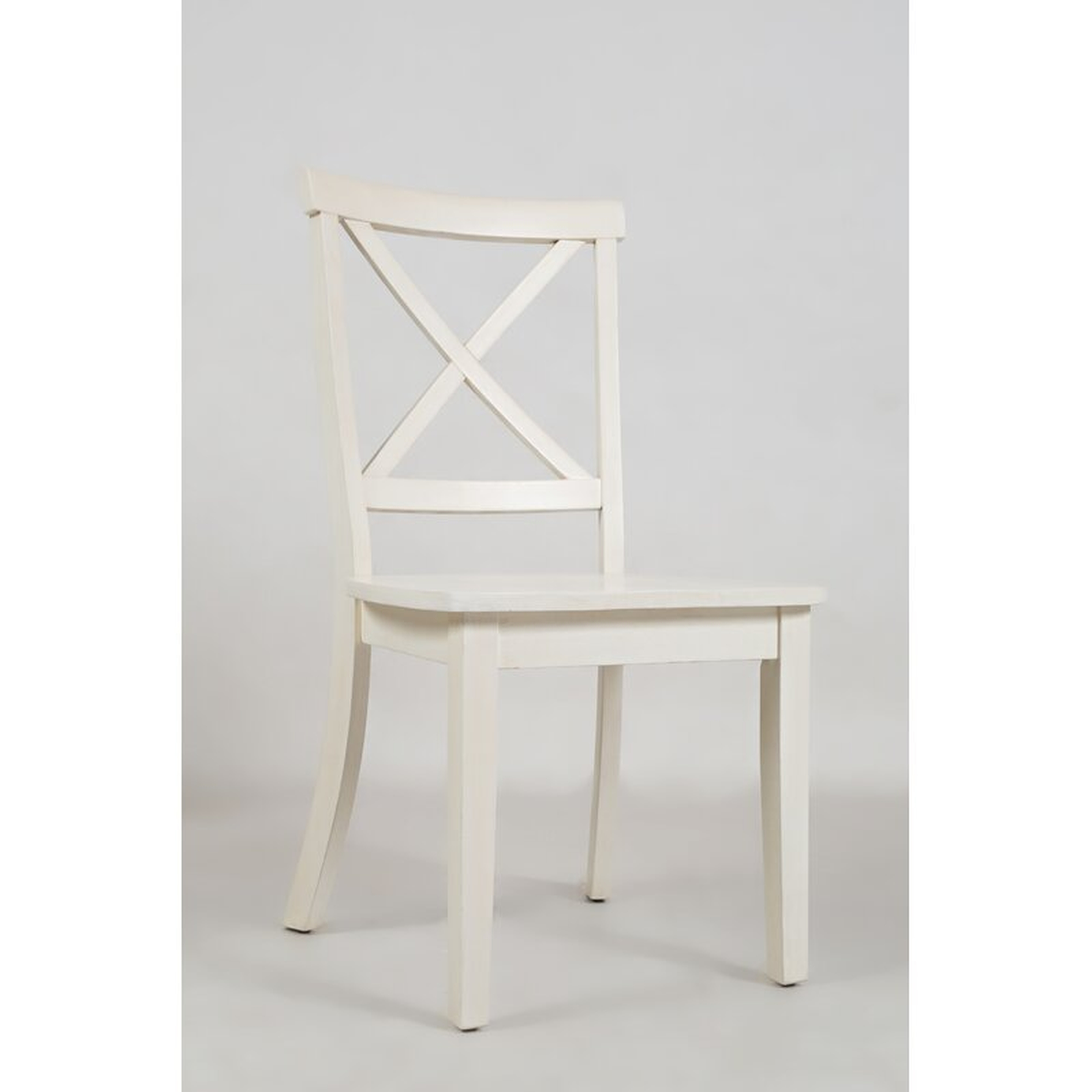 Dunster Solid Wood Cross Back Side Chair - Wayfair