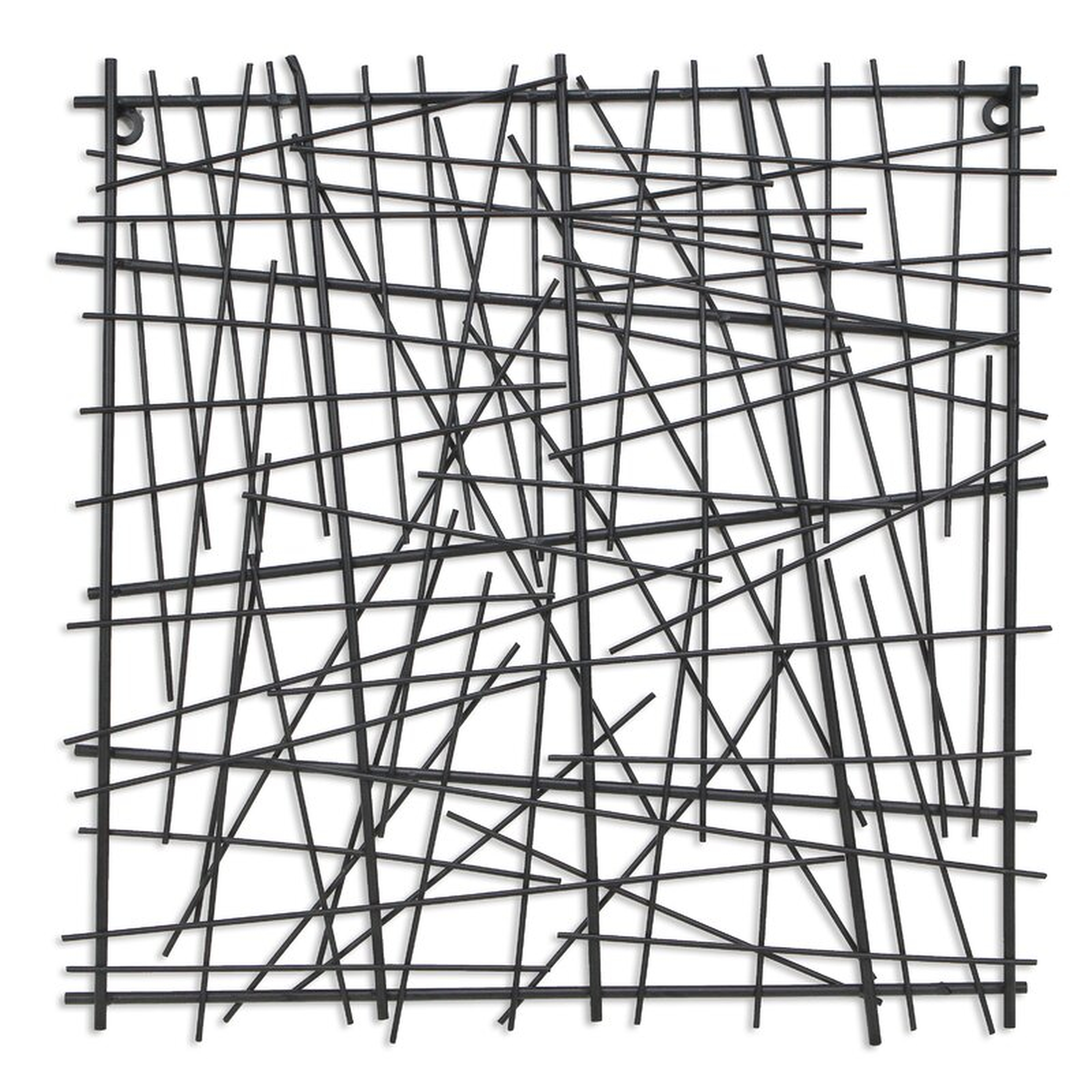 Square Abstract Metal Wall Décor - Wayfair