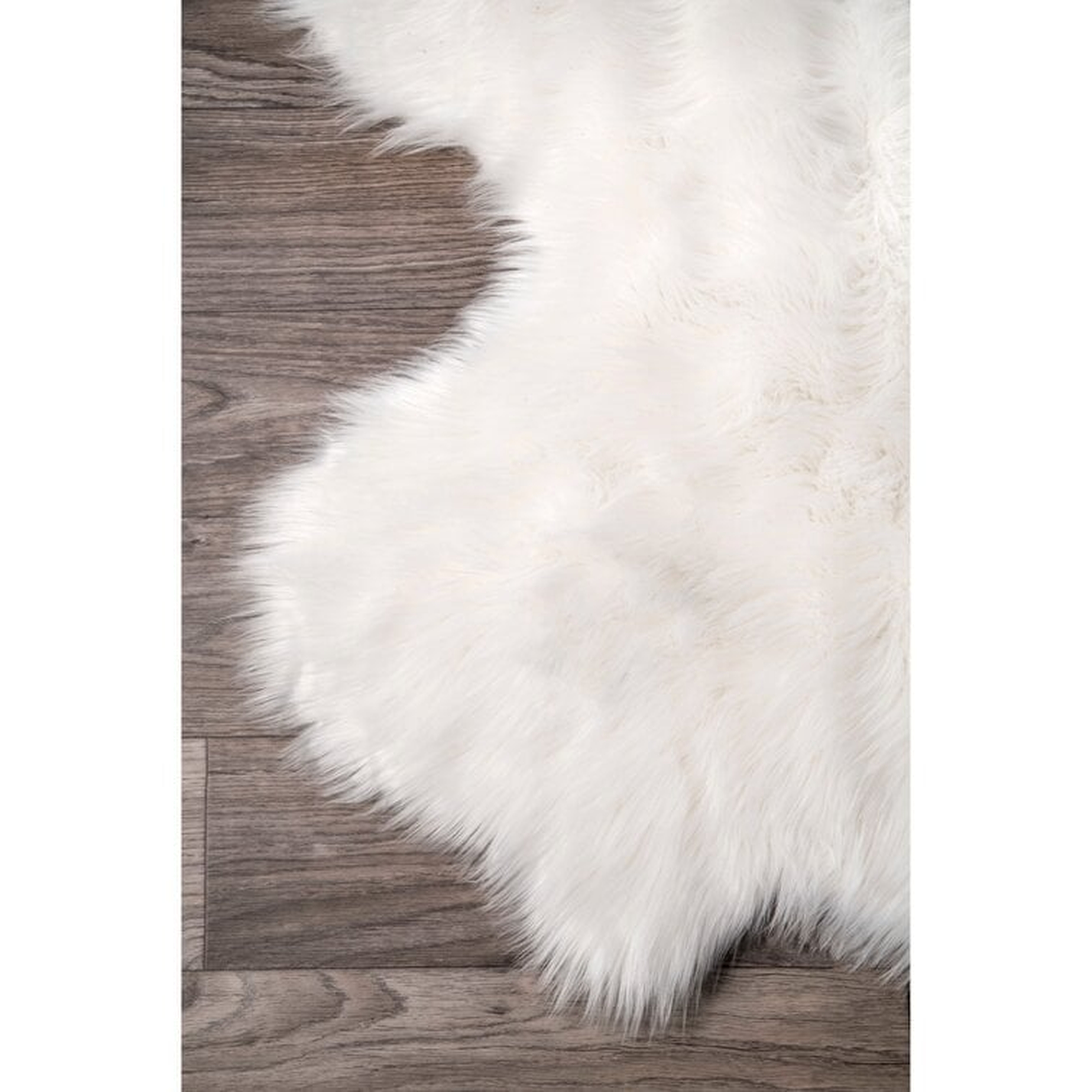 Lavallee Area Rug in White - Wayfair