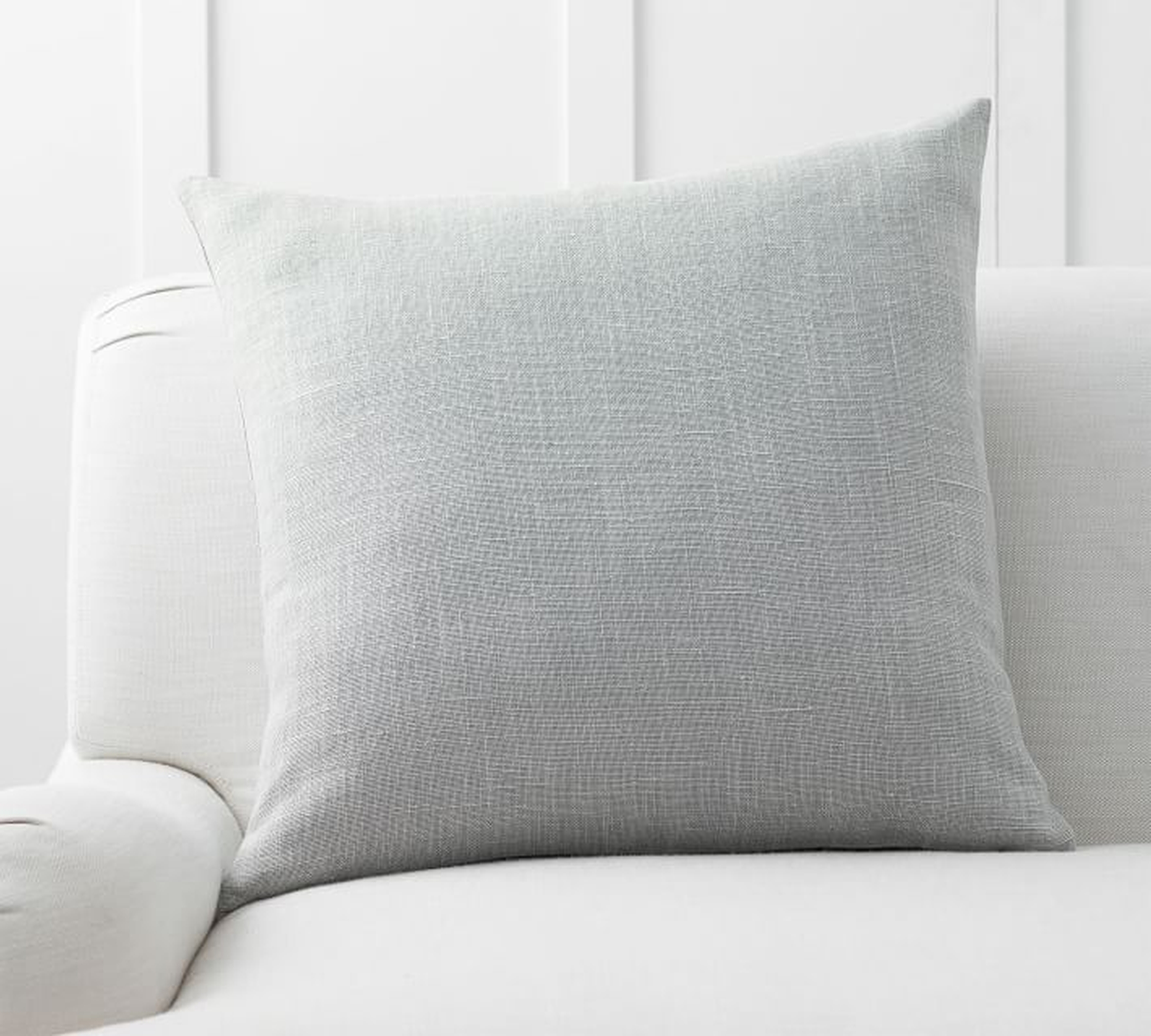 Belgian Linen Pillow Covers Made with Libeco™ Linen 24 X 24 - Pottery Barn