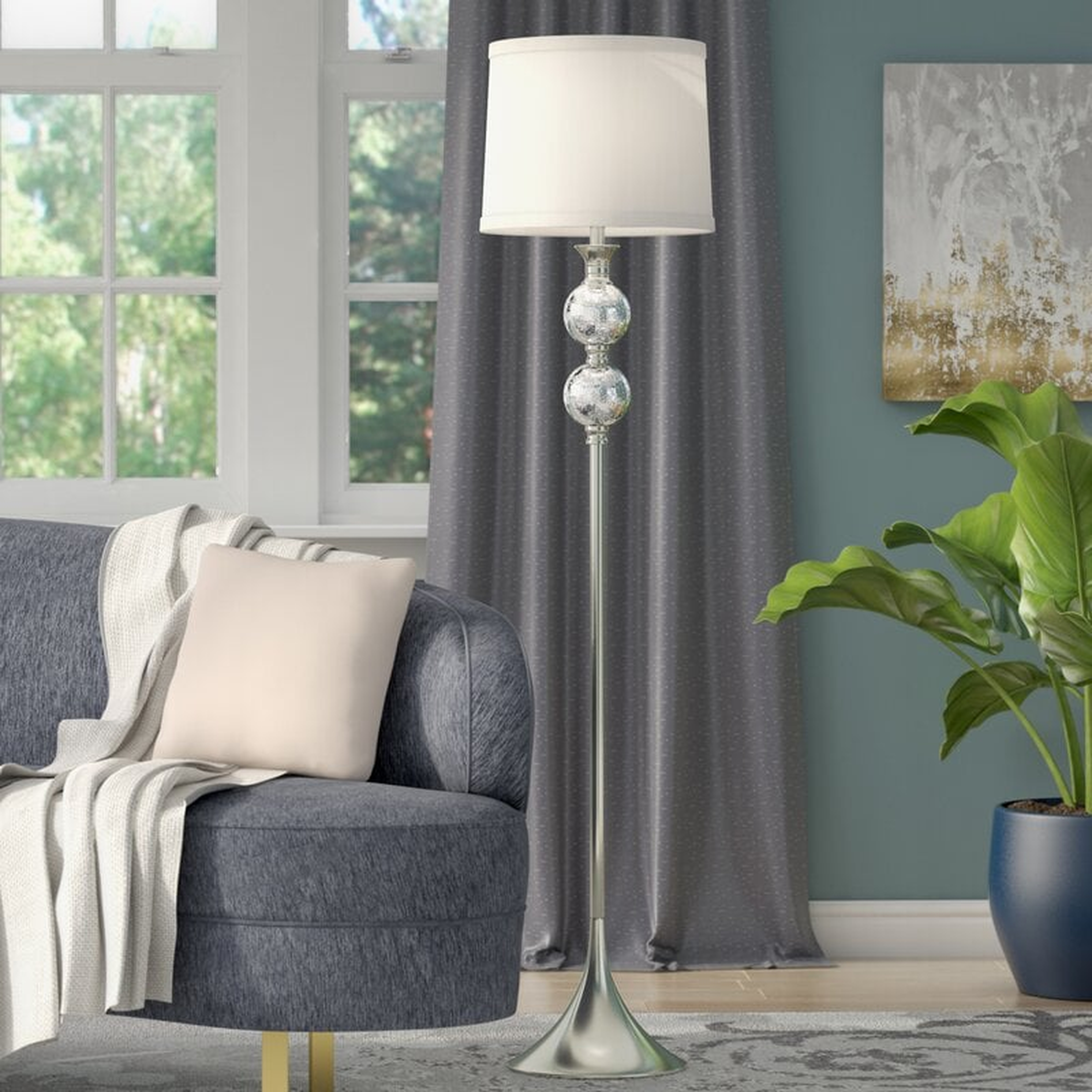 Deveau 61.5" Floor Lamp - Wayfair