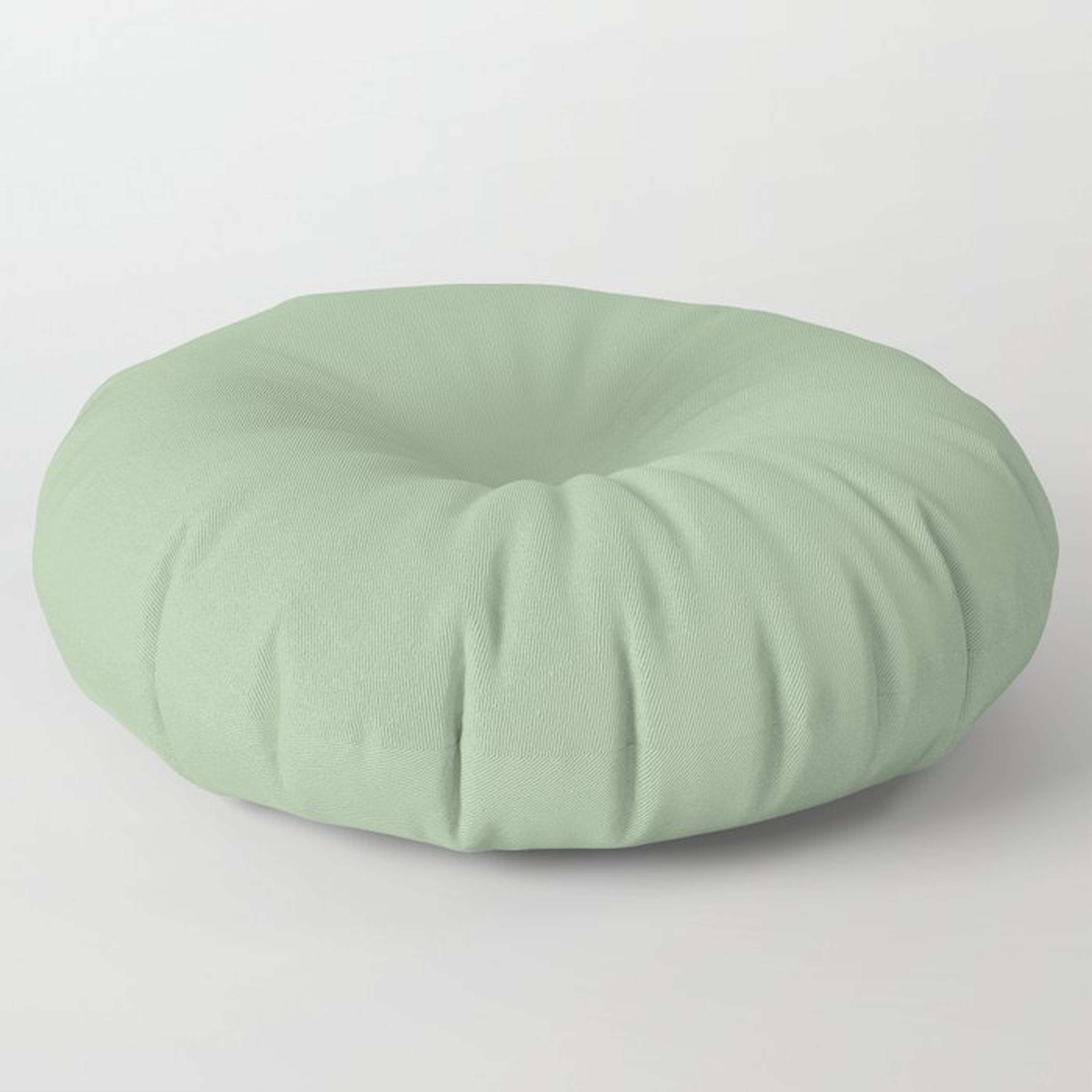 olid Color SAGE GREEN Floor Pillow - Society6