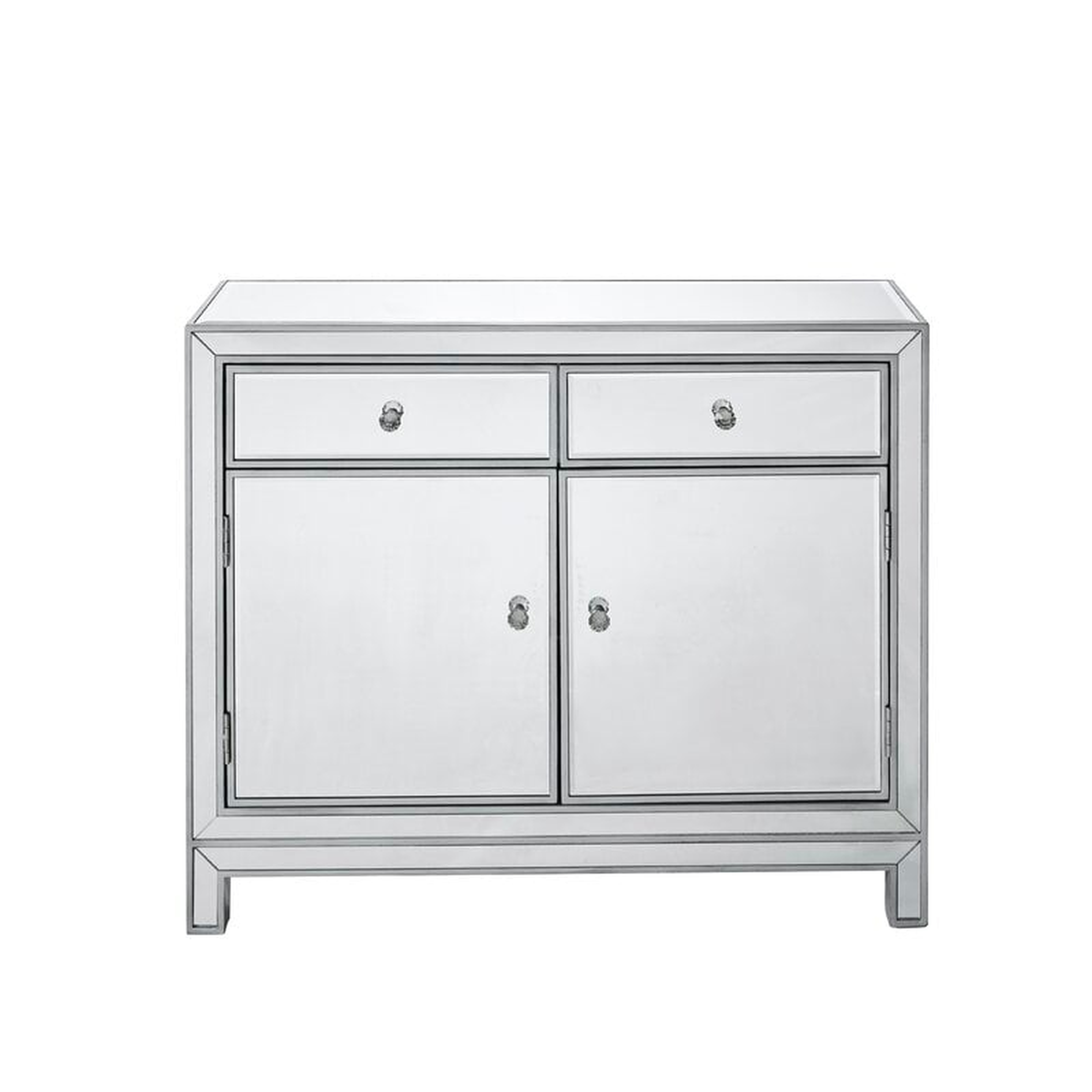 Evie 2 Drawer 38'' W Combo Dresser - Wayfair