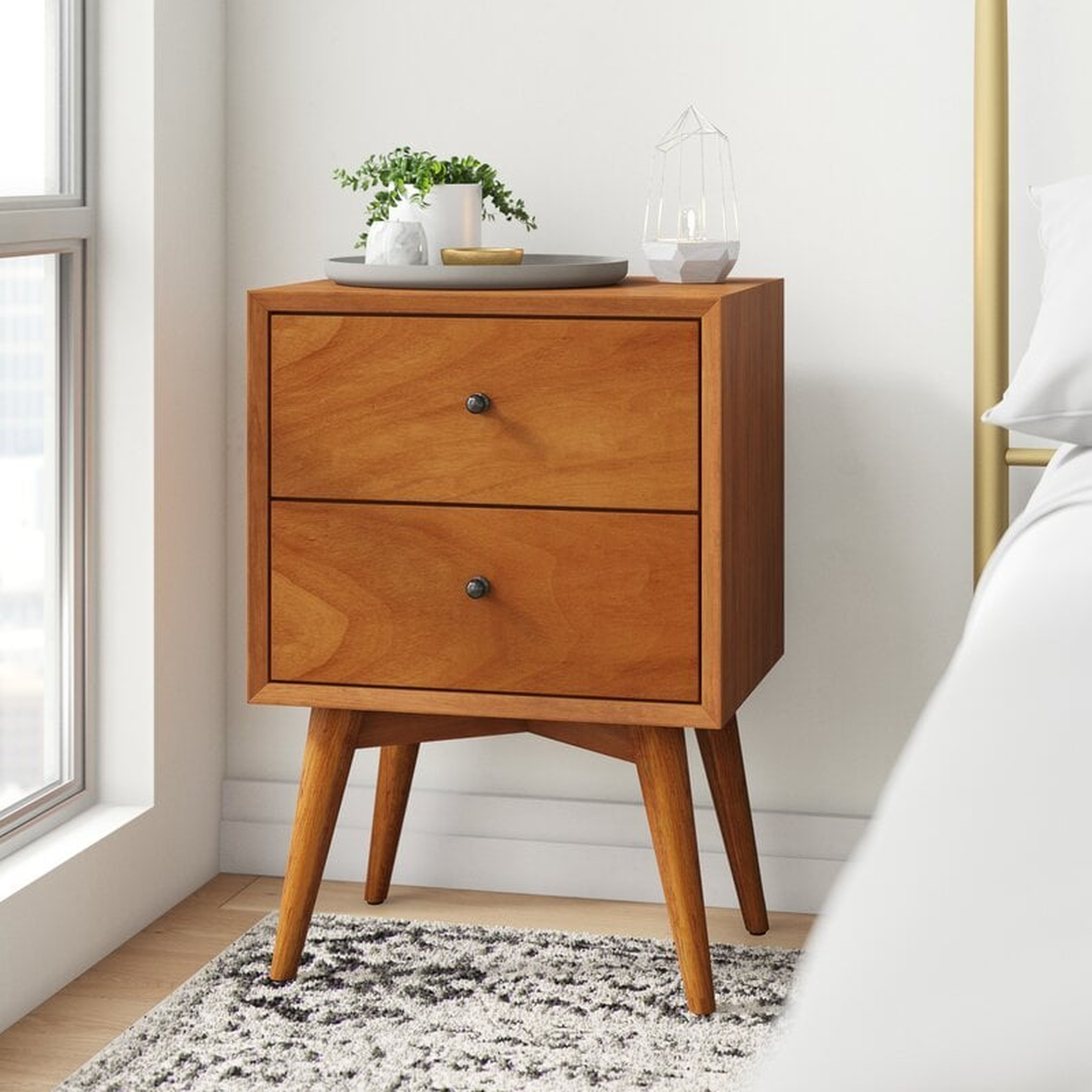 Williams 2 - Drawer Nightstand - AllModern