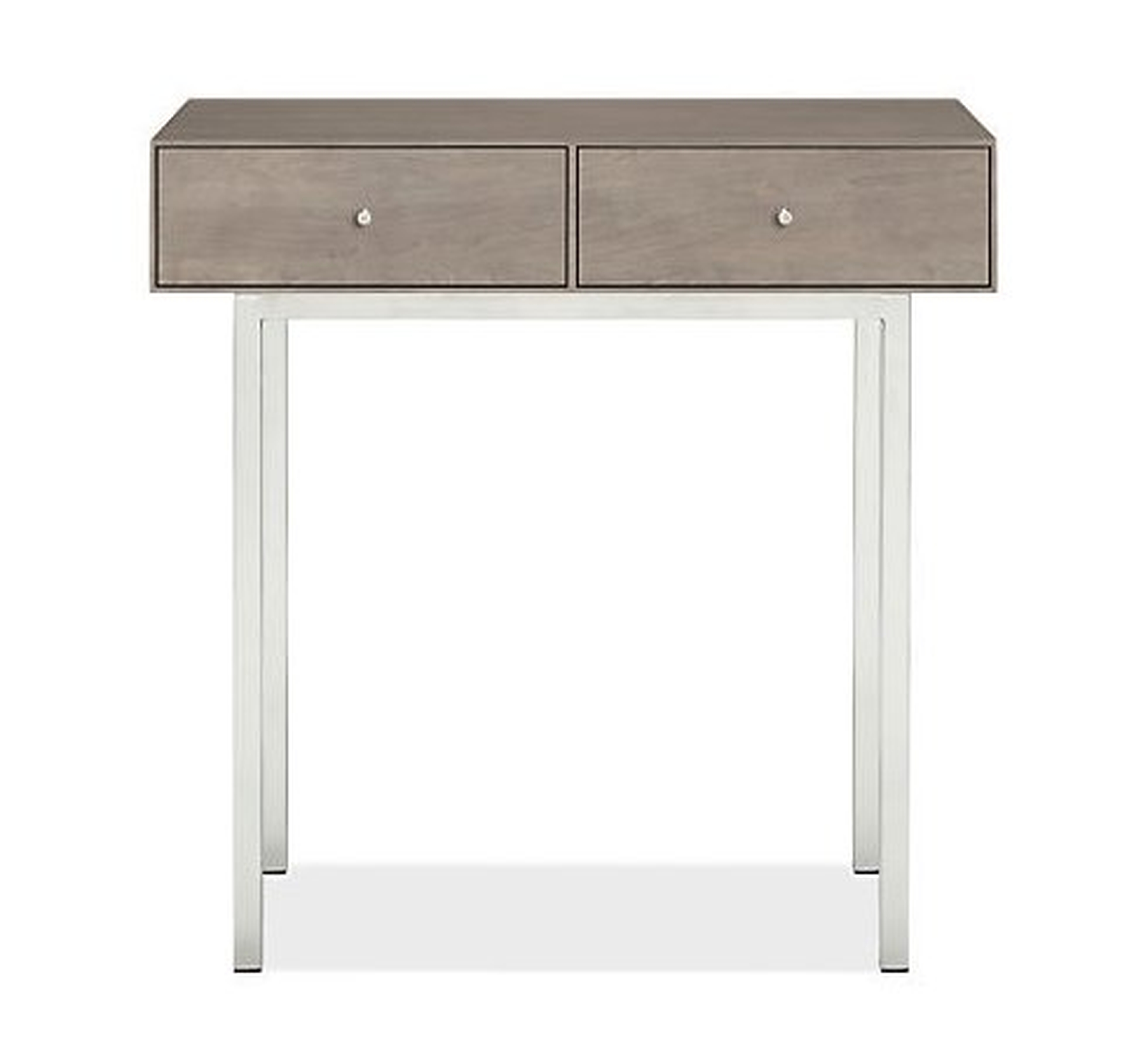 Hudson 30w 13d 29h Console Table with Steel Base - Room & Board