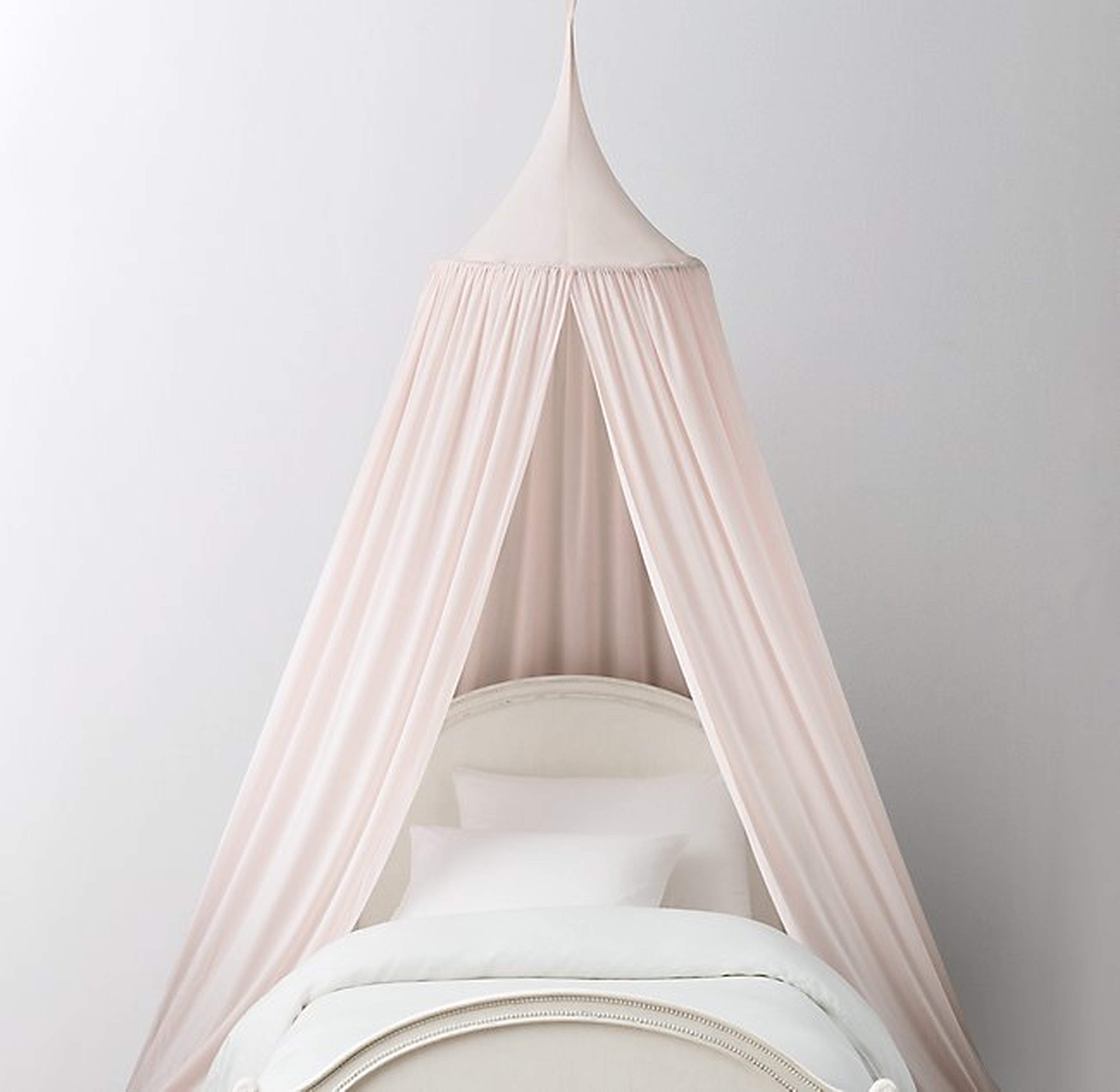 WASHED VOILE BED CANOPY - PETAL - RH Baby & Child