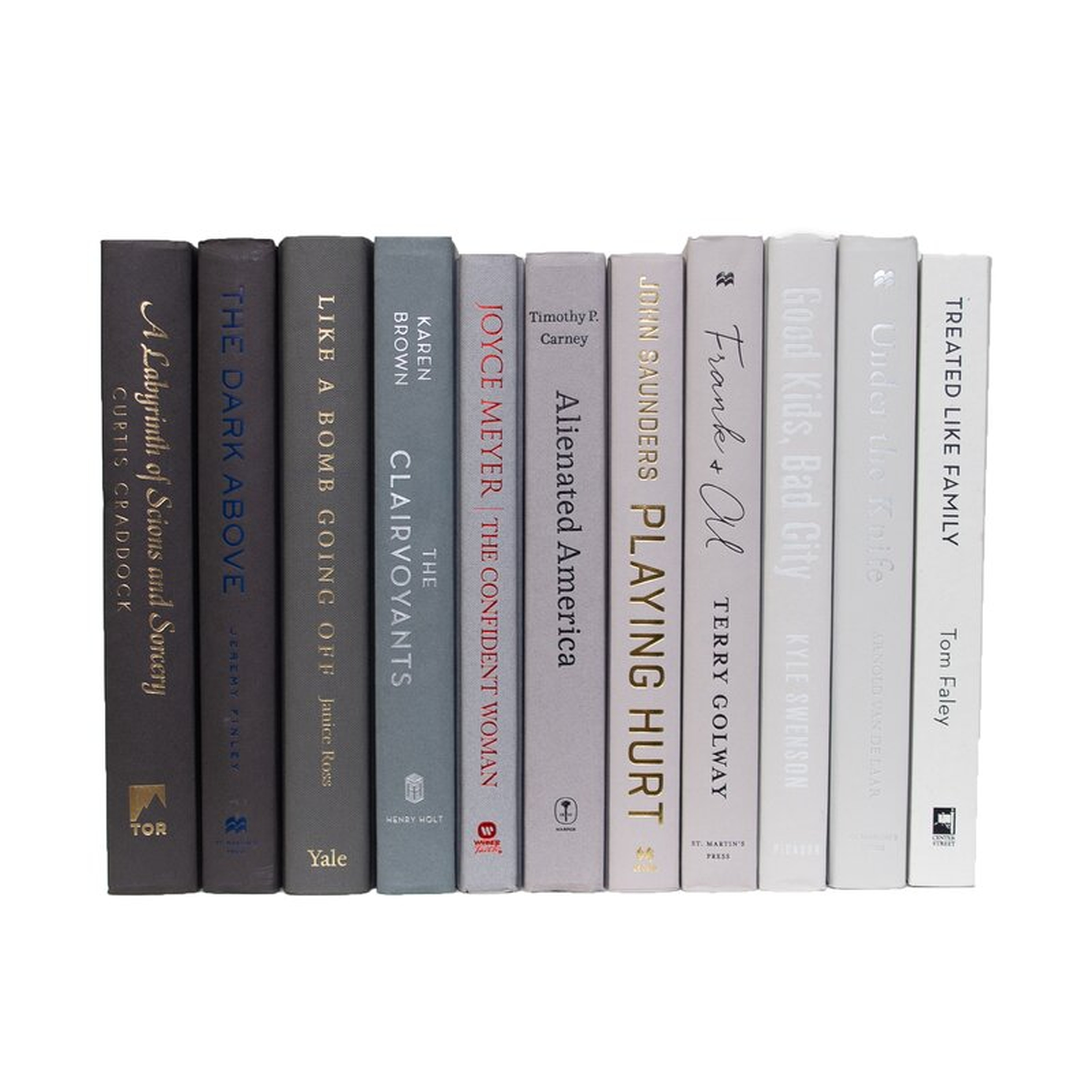 Booth & Williams Modern Cloth Book ColorPak / Gray ombre - Perigold