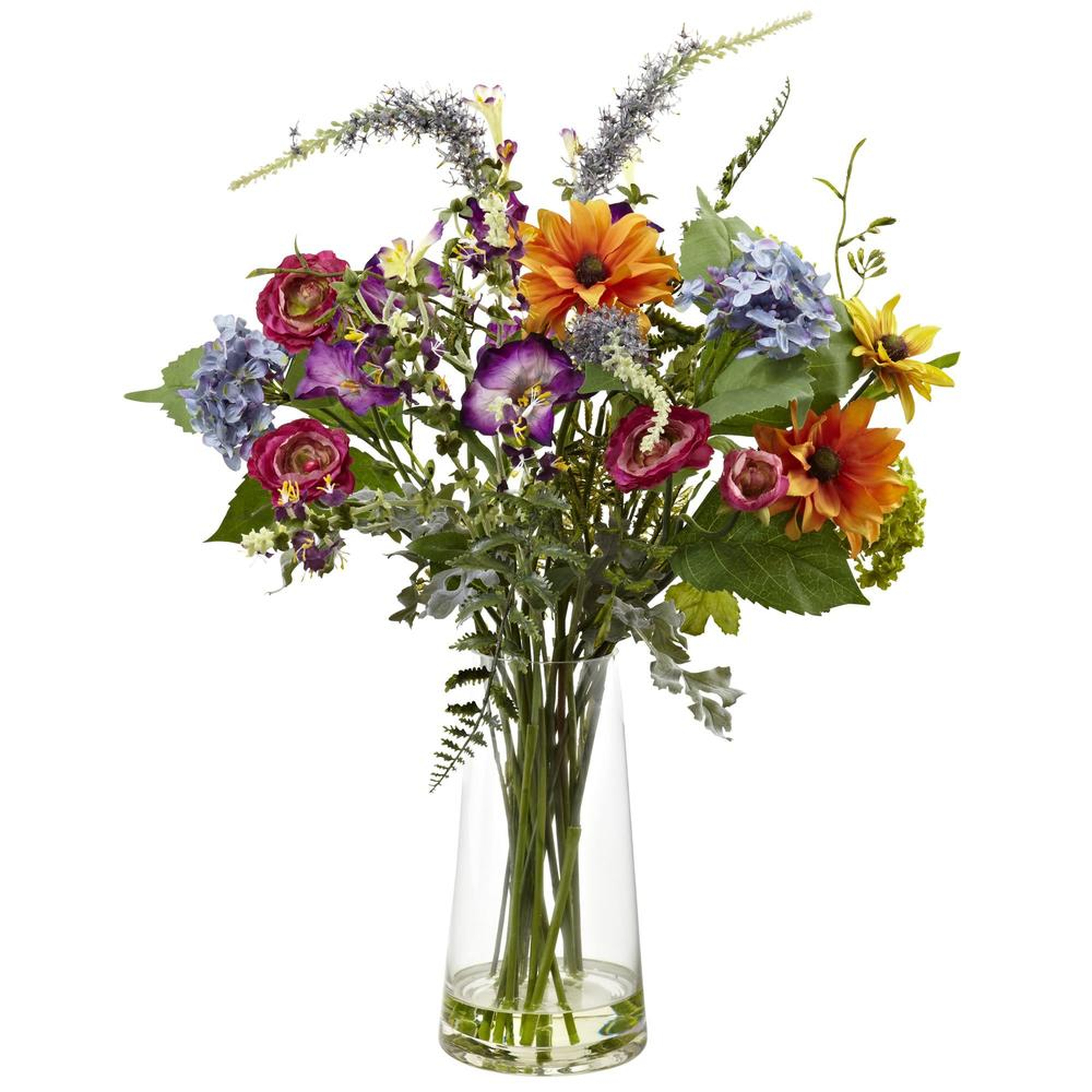 Spring Garden Floral w/Vase - Fiddle + Bloom
