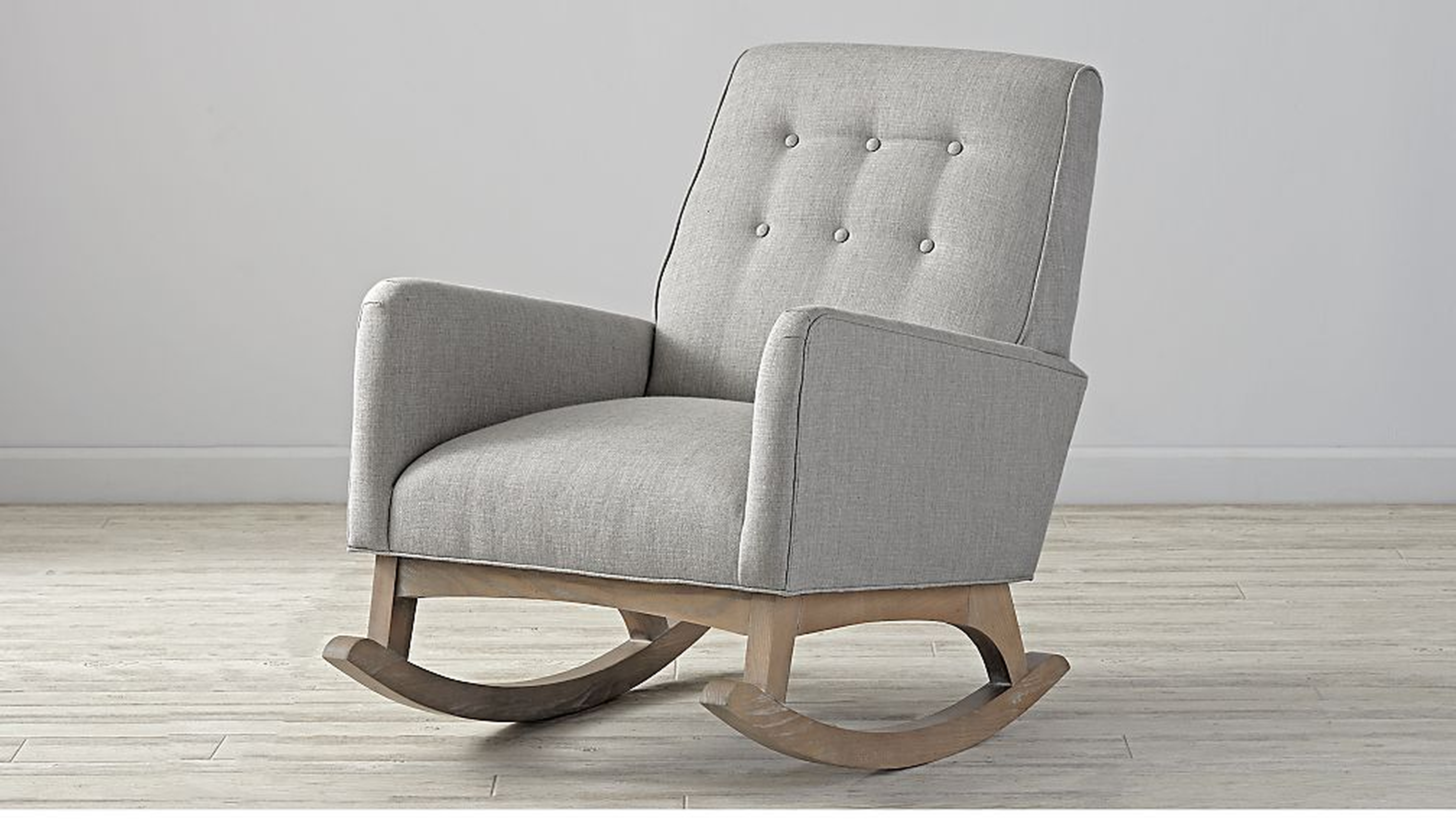 Everly Tufted Rocking Chair - Crate and Barrel