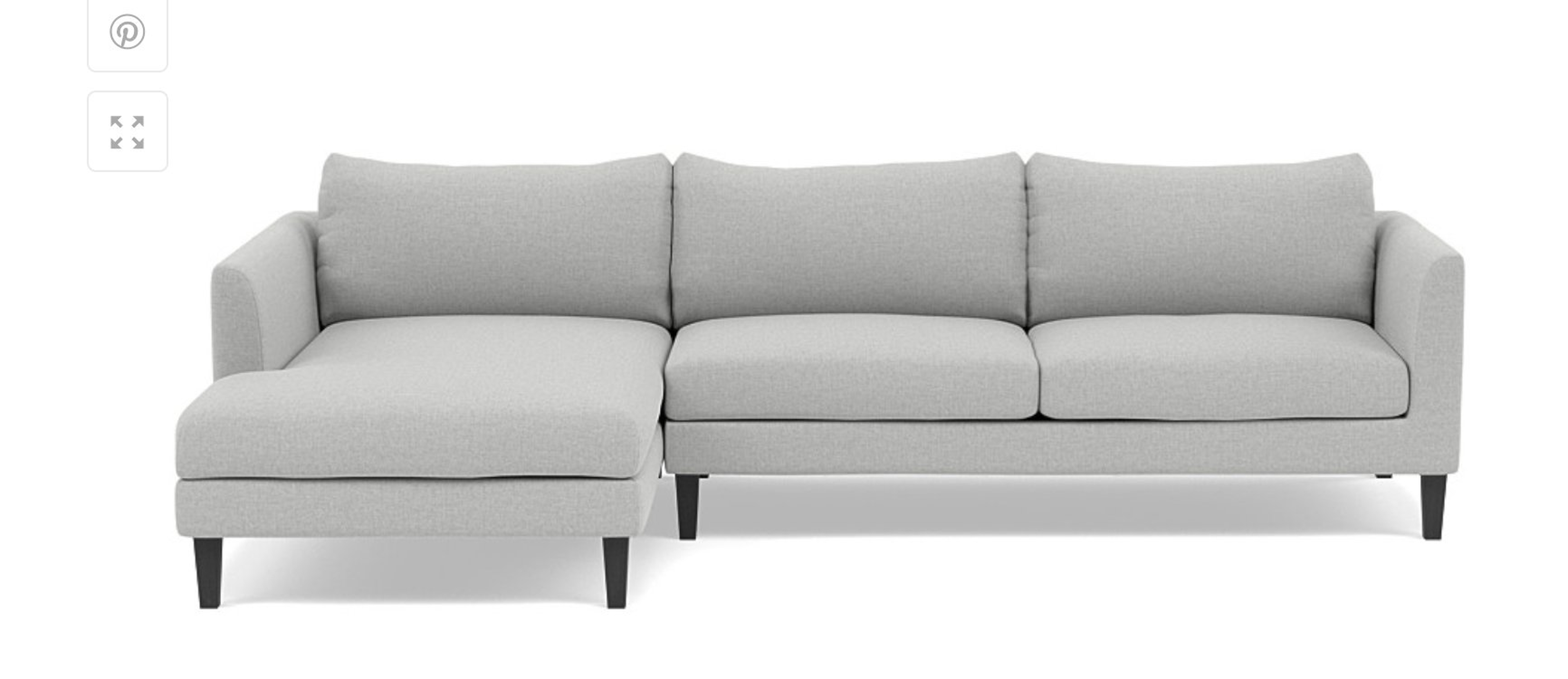 OWENS Sectional Sofa with Left Chaise - Interior Define