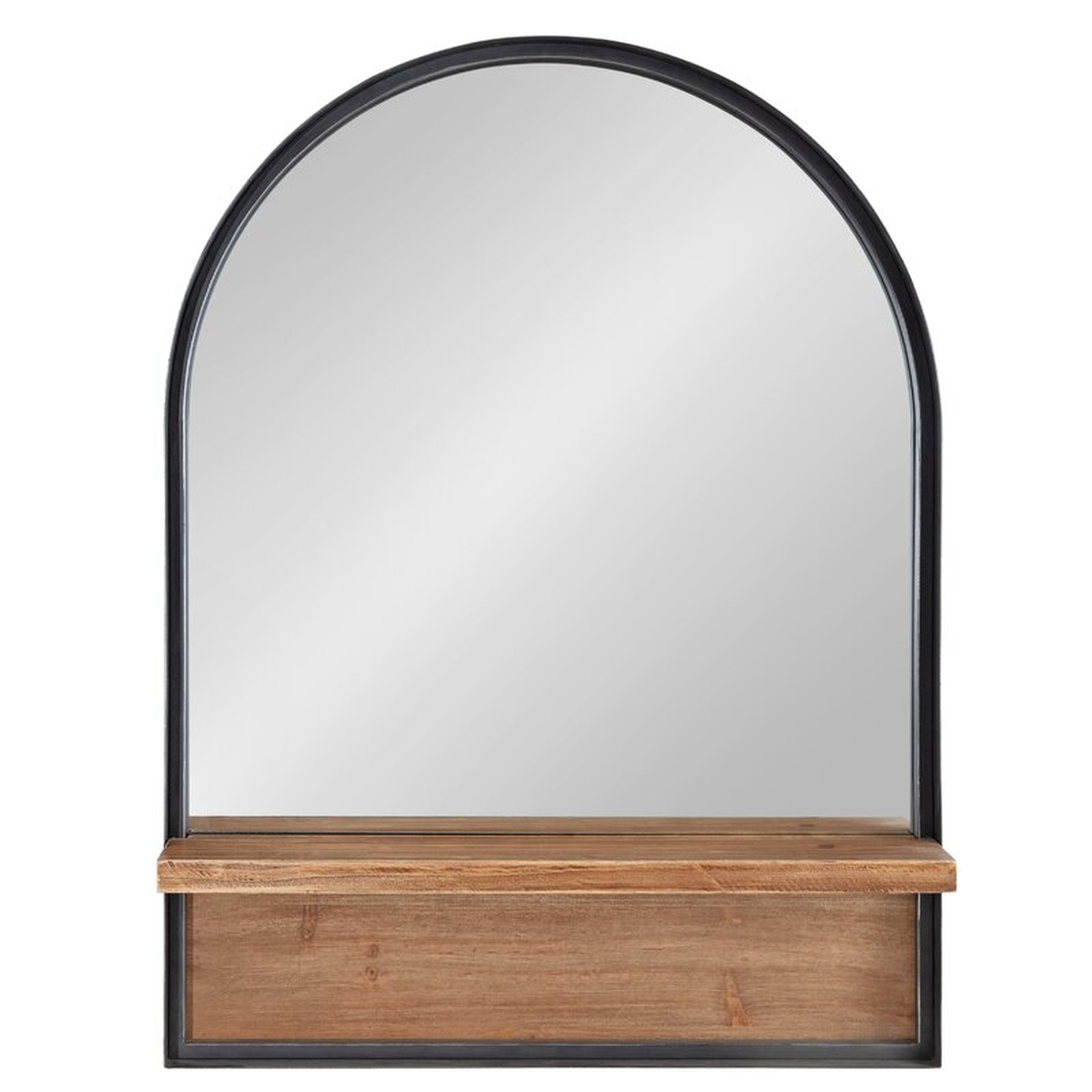 Catoosa Distressed with Shelves Accent Mirror - Wayfair