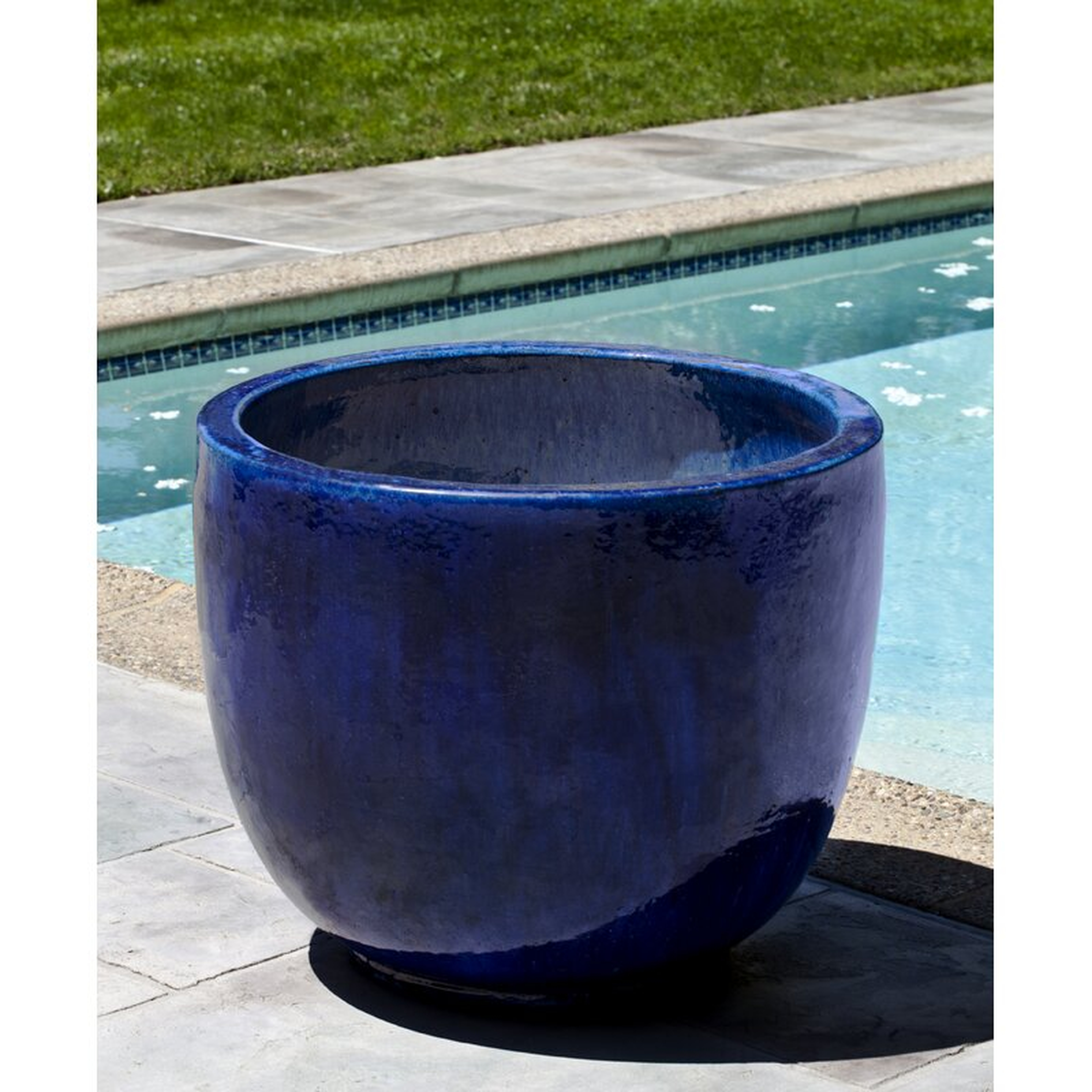 Sem Glazed Terracotta Pot Planter - Wayfair