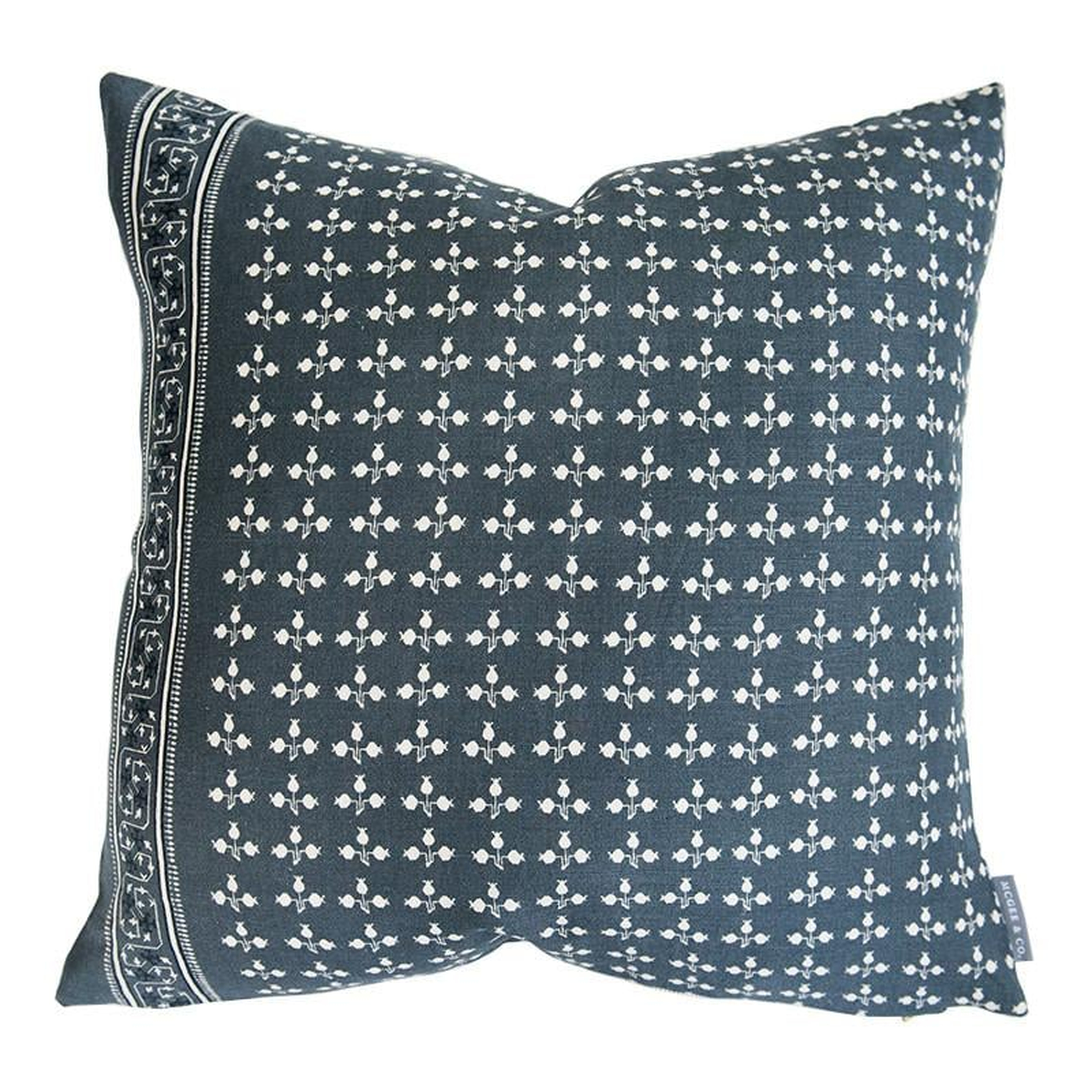 SAWYER PILLOW WITHOUT INSERT, 20" x 20" - McGee & Co.