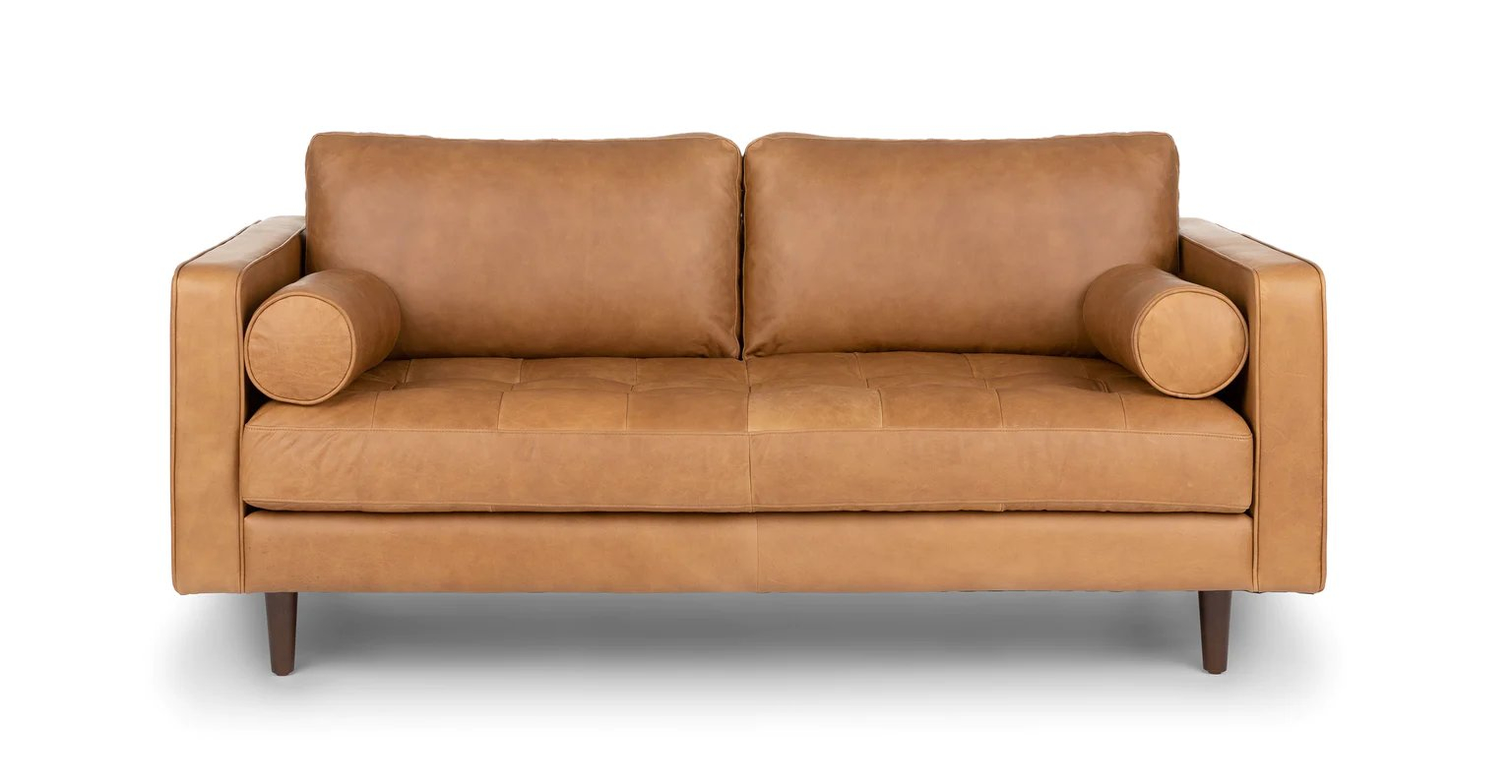 Sven Leather Loveseat - Article