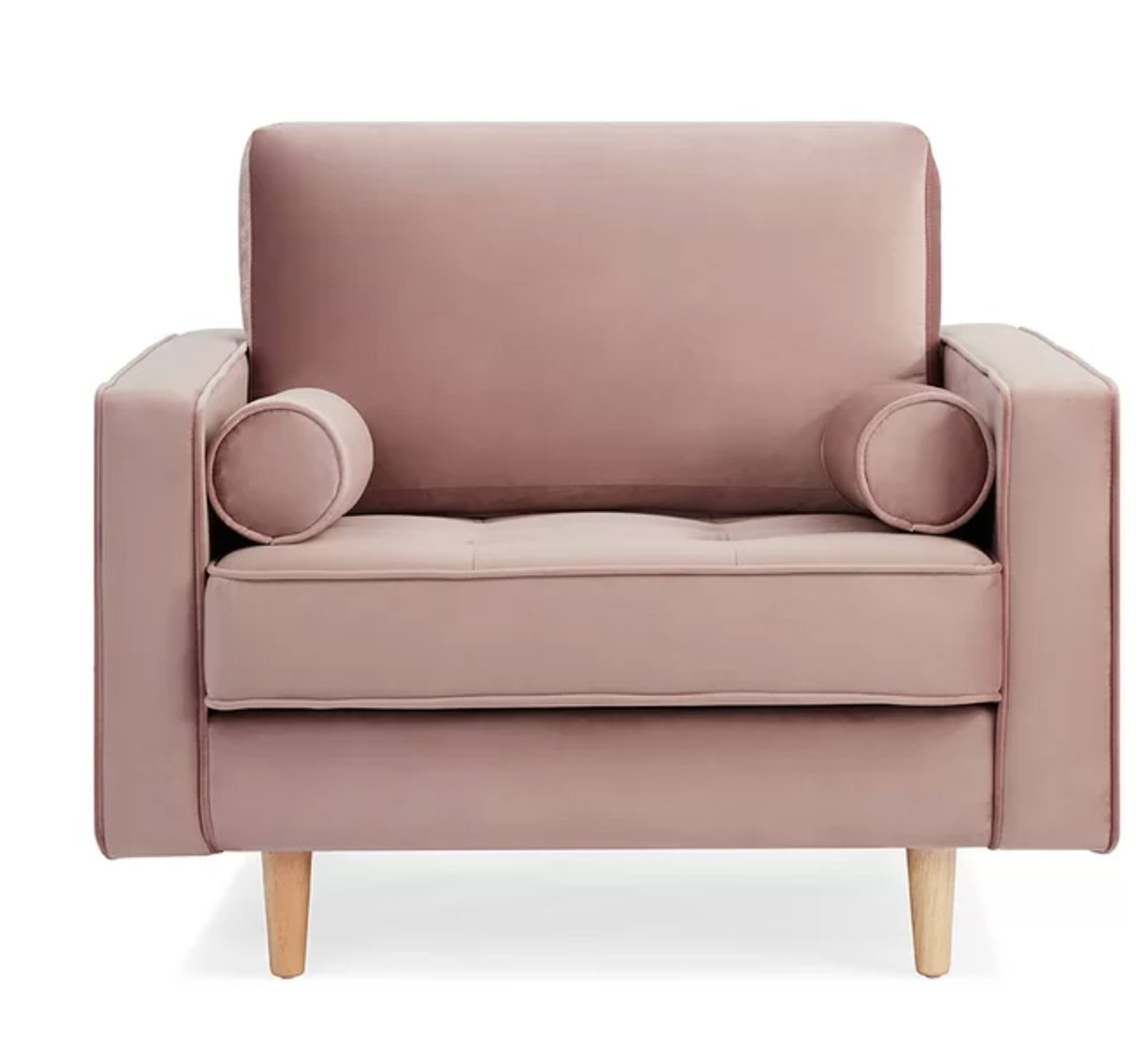Lark Arm Chair, Blush Pink - AllModern