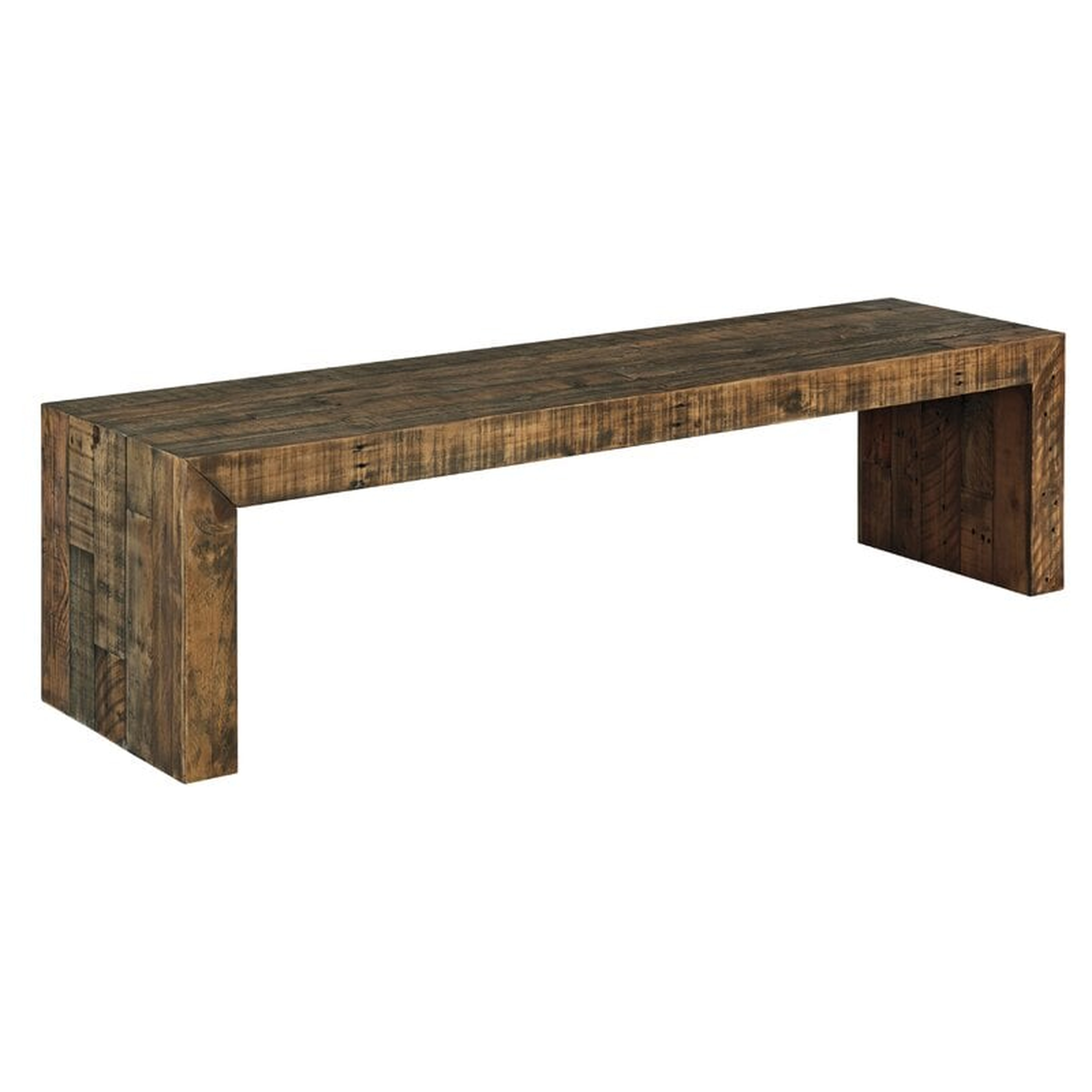 Gino Solid Wood Bench - Wayfair