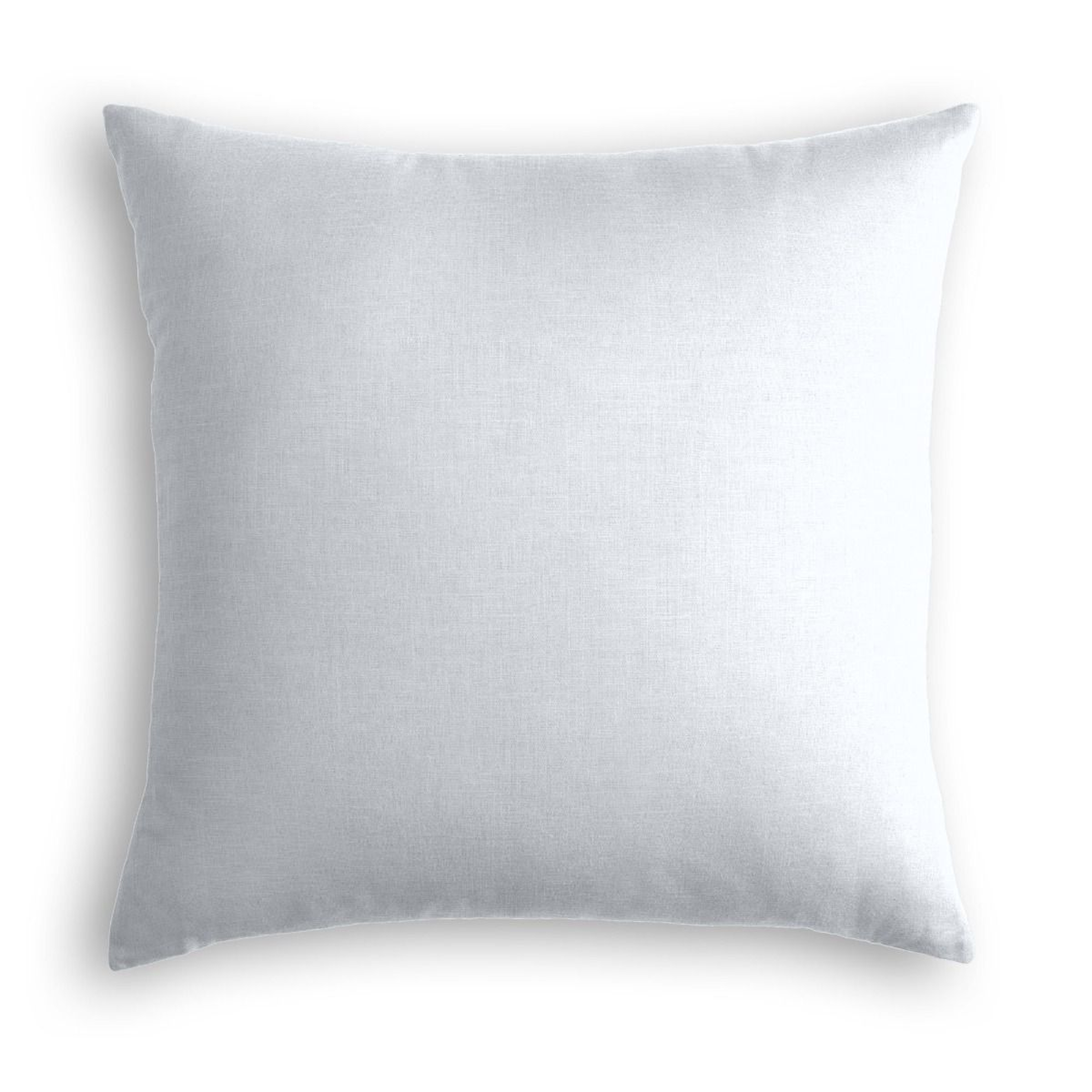 Classic Linen Pillow, Pale Blue, 20" x 20" - Havenly Essentials