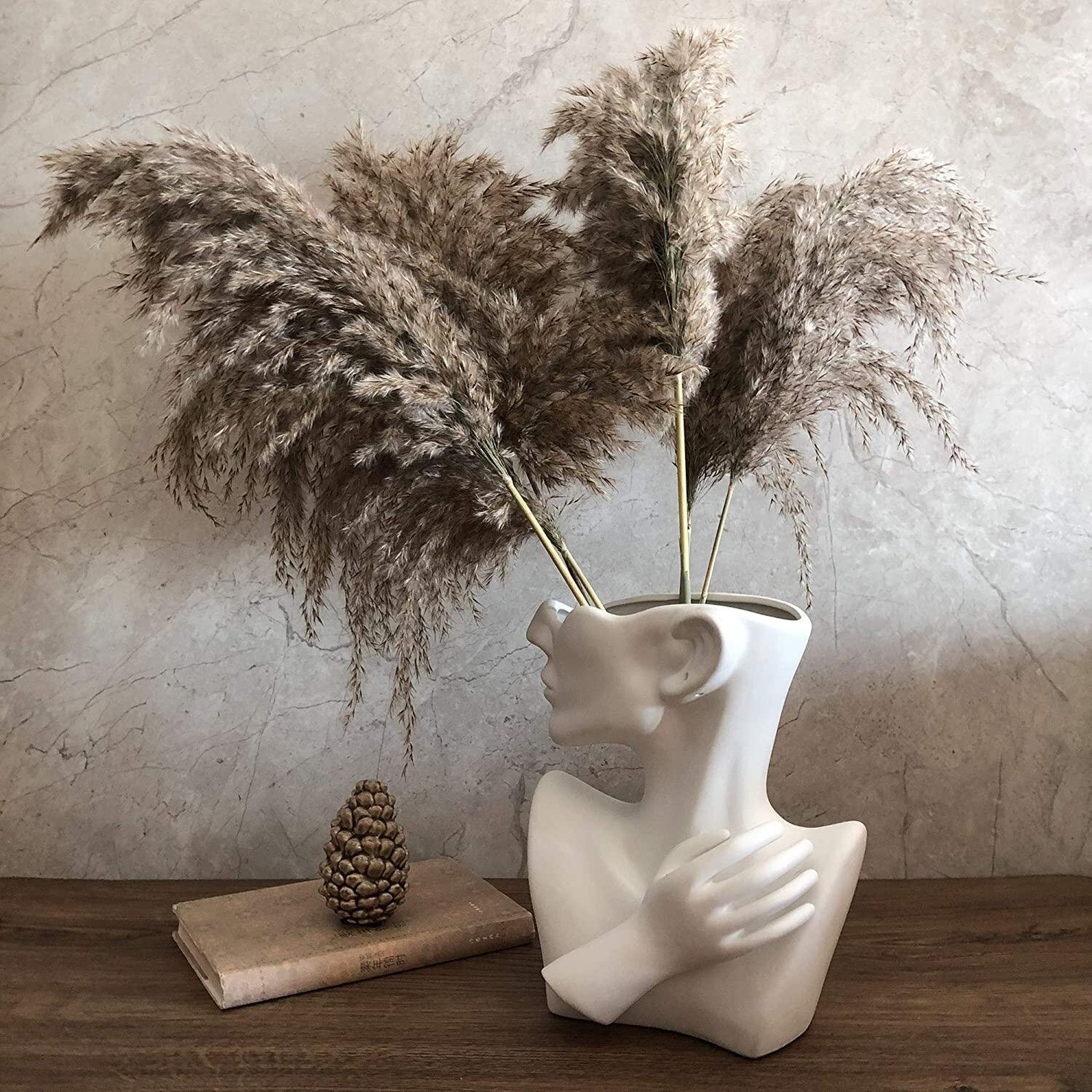 Buchner White 9.8'' Ceramic Table Vase - Wayfair