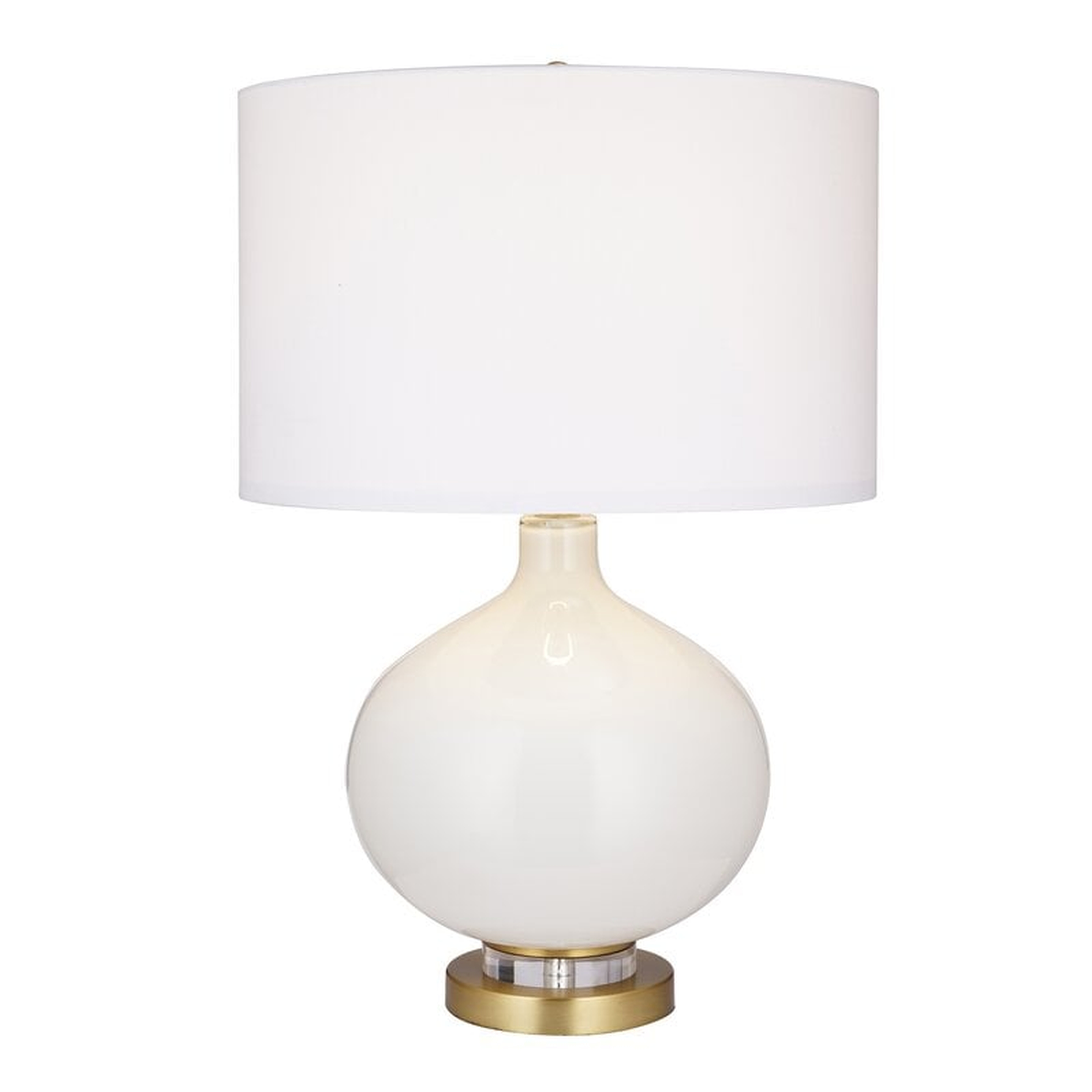 Hammes 25'' Gold Table Lamp - Wayfair